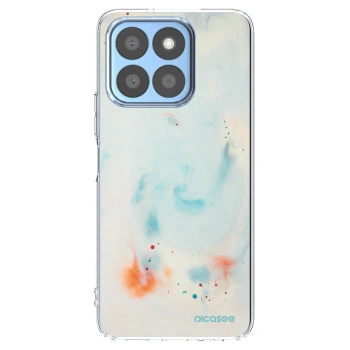 Picasee silikónový prehľadný obal pre Honor X8c - Splash