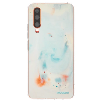 Picasee silikónový prehľadný obal pre Huawei P30 - Splash