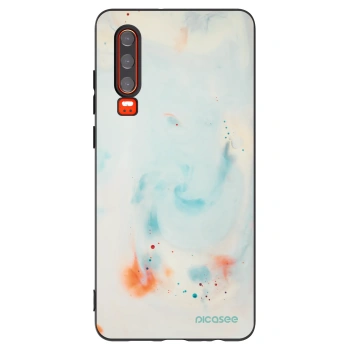 Picasee silikónový čierny obal pre Huawei P30 - Splash
