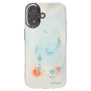 Picasee silikónový prehľadný obal pre Apple iPhone 17 - Splash