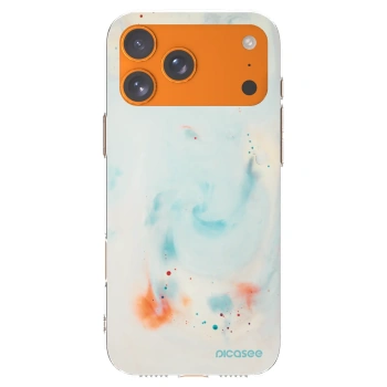 Picasee silikónový prehľadný obal pre Apple iPhone 17 Pro Max - Splash