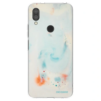 Picasee silikónový prehľadný obal pre Xiaomi Redmi 7 - Splash
