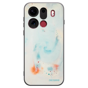 Picasee silikónový čierny obal pre OPPO Find X9 Pro - Splash
