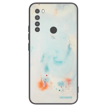 Picasee silikónový čierny obal pre Xiaomi Redmi Note 8 - Splash
