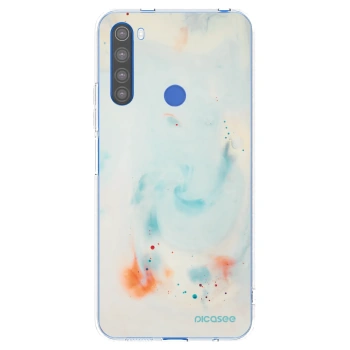 Picasee silikónový prehľadný obal pre Xiaomi Redmi Note 8T - Splash
