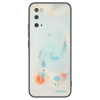 Picasee silikónový čierny obal pre Samsung Galaxy S20 G980F - Splash