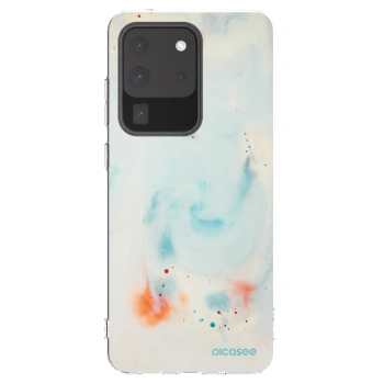 Picasee silikónový prehľadný obal pre Samsung Galaxy S20 Ultra 5G G988F - Splash