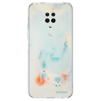 Picasee silikónový prehľadný obal pre Xiaomi Redmi Note 9S - Splash