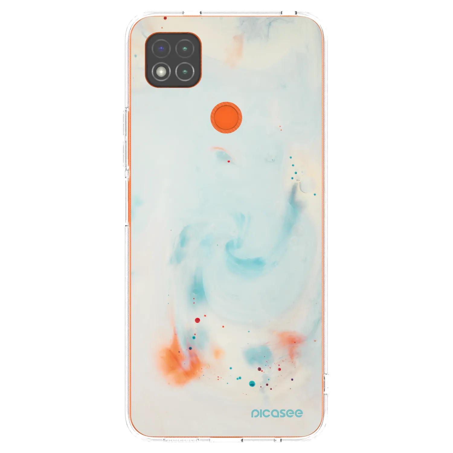 Picasee silikónový prehľadný obal pre Xiaomi Redmi 9C - Splash