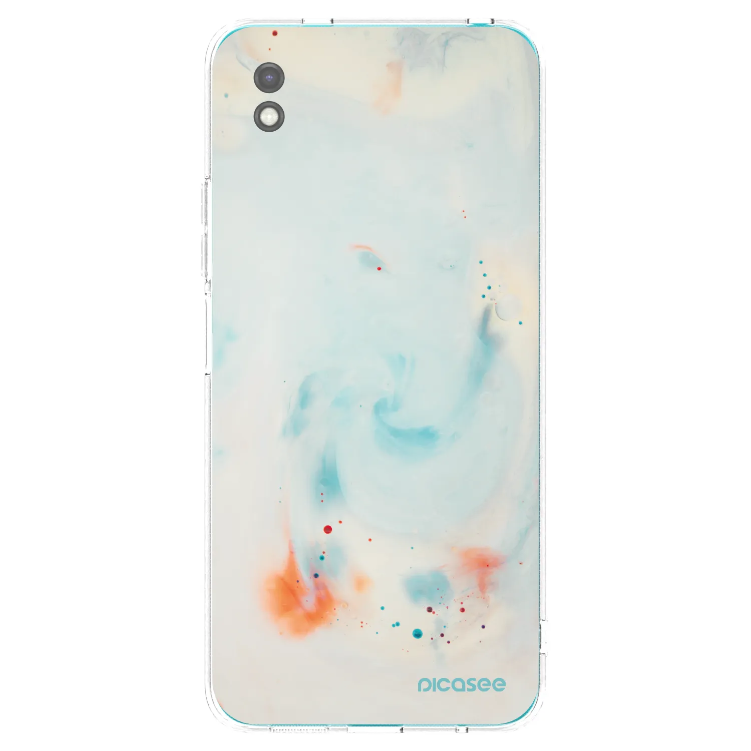 Picasee silikónový čierny obal pre Xiaomi Redmi 9A - Splash