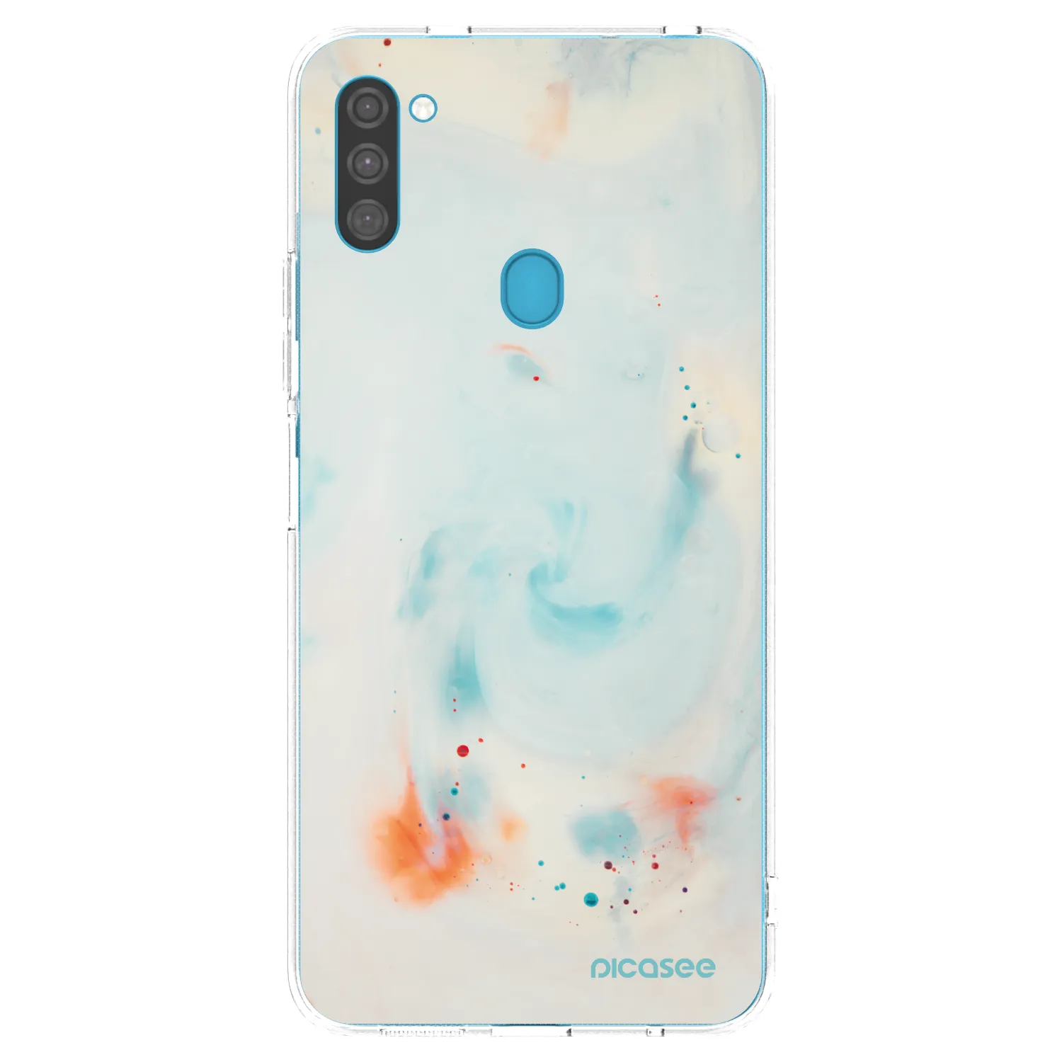 Picasee silikónový prehľadný obal pre Samsung Galaxy M11 - Splash