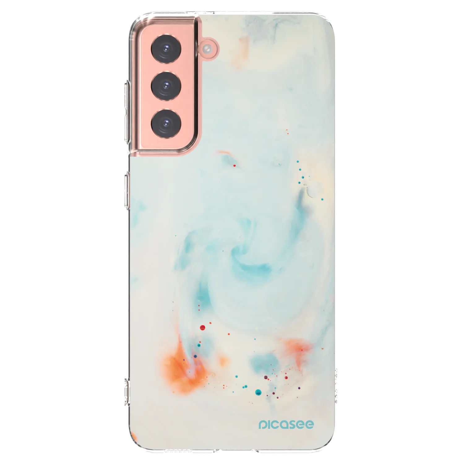 Silikónový prehľadný obal pre Samsung Galaxy S21 5G G991B - Splash
