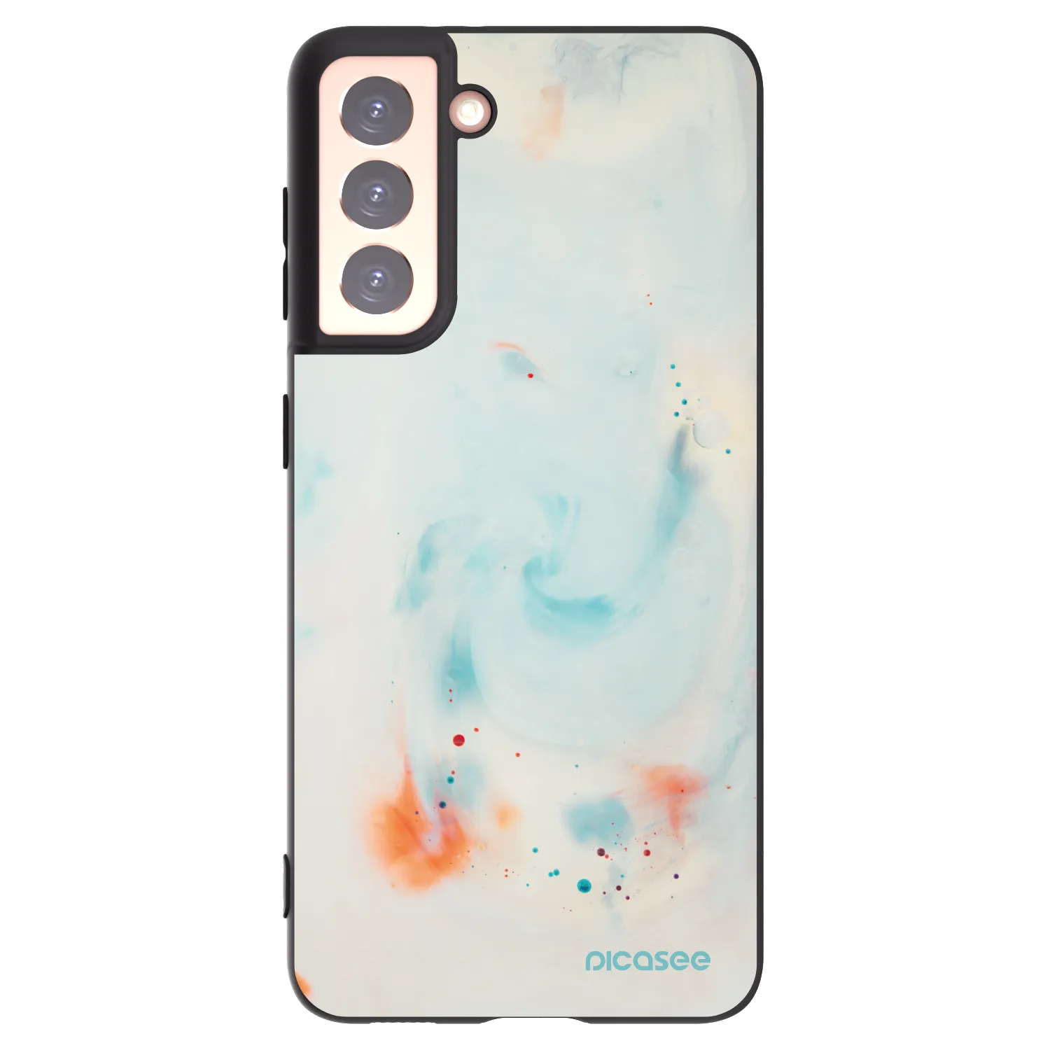 Silikónový čierny obal pre Samsung Galaxy S21 5G G991B - Splash