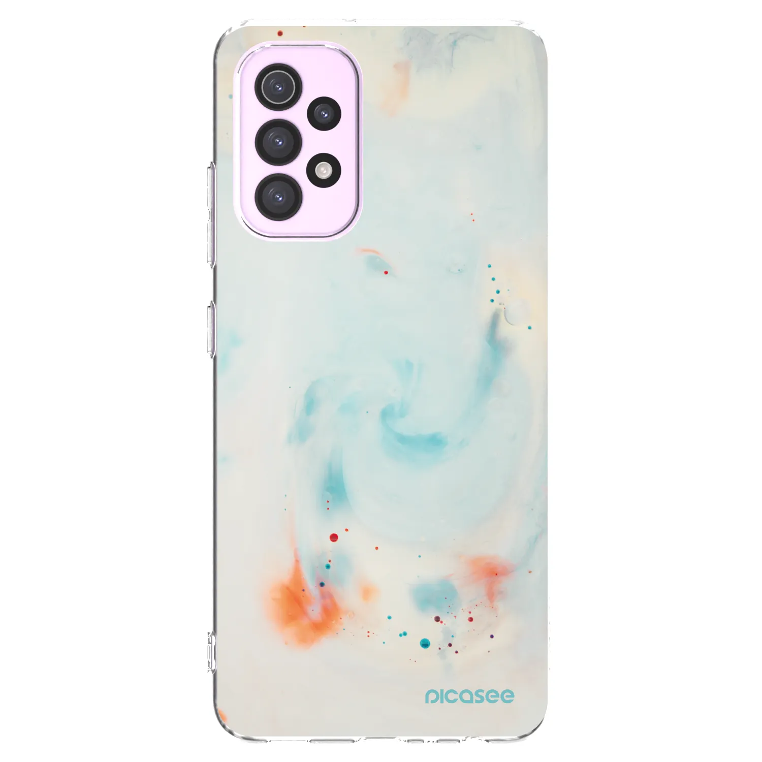 Picasee silikónový prehľadný obal pre Samsung Galaxy A32 5G A326B - Splash