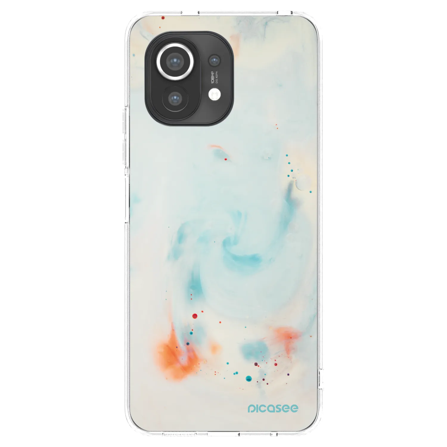 Picasee silikónový prehľadný obal pre Xiaomi Mi 11 - Splash