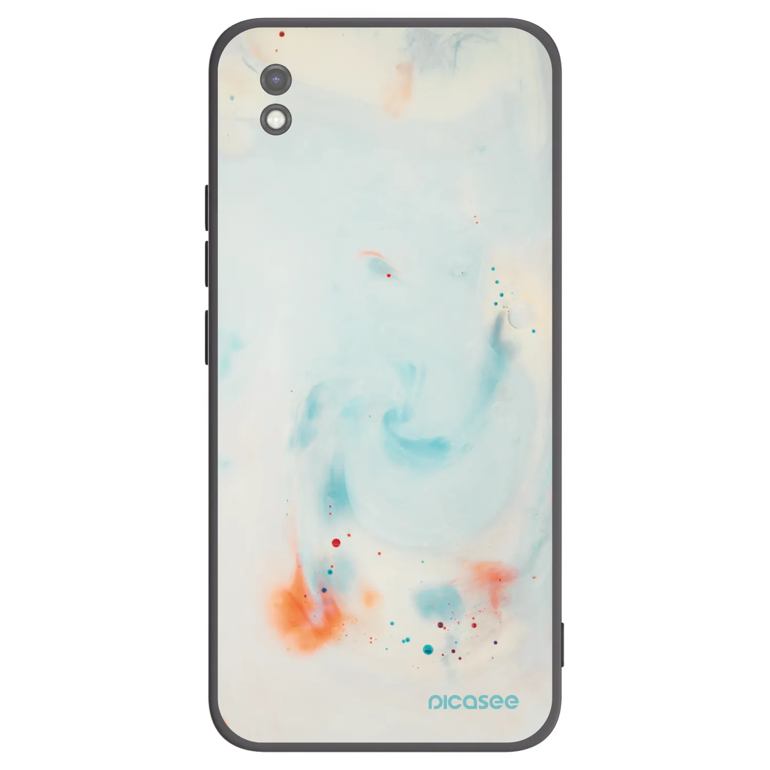 Picasee silikónový čierny obal pre Xiaomi Redmi 9AT - Splash