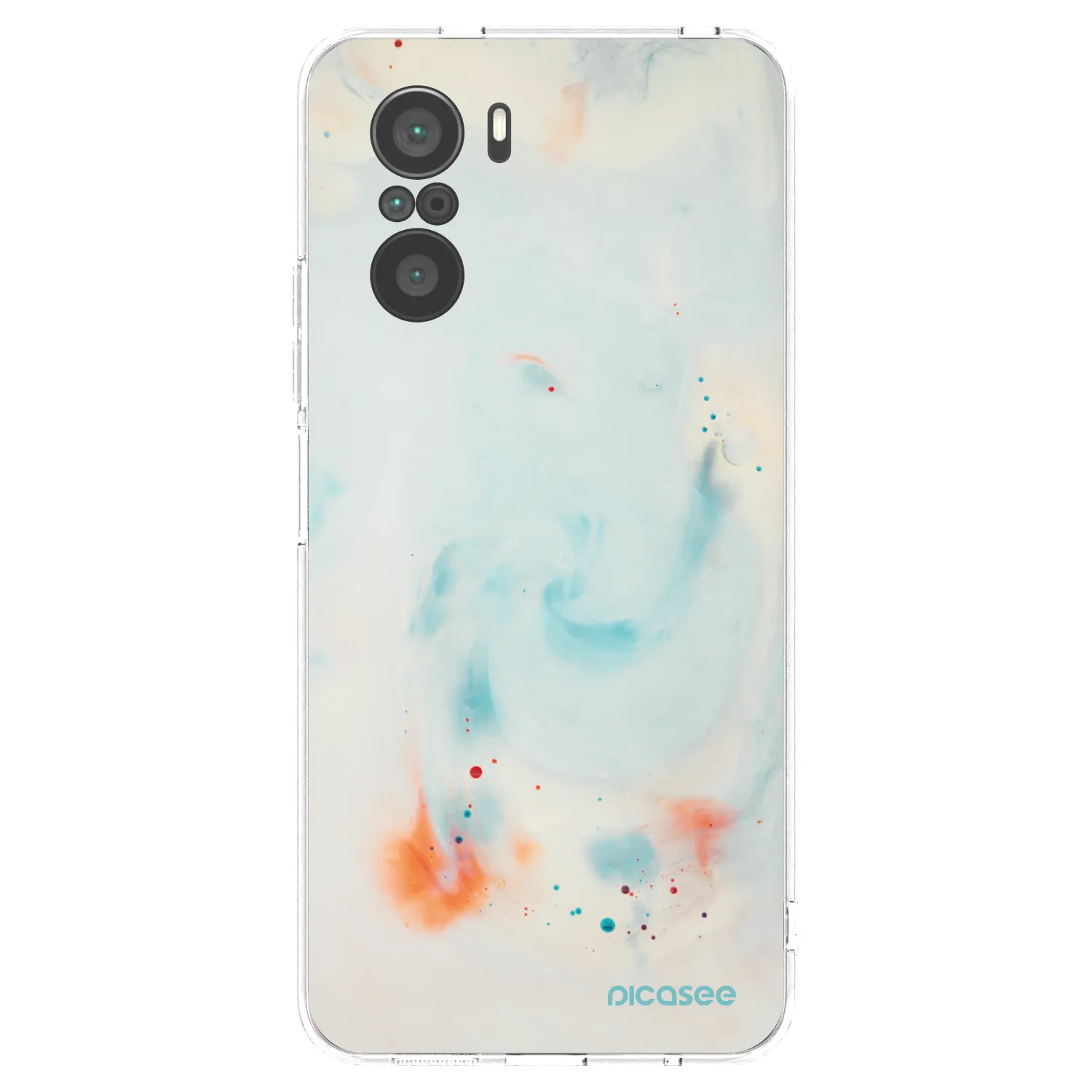 Picasee silikónový prehľadný obal pre Xiaomi Poco F3 - Splash
