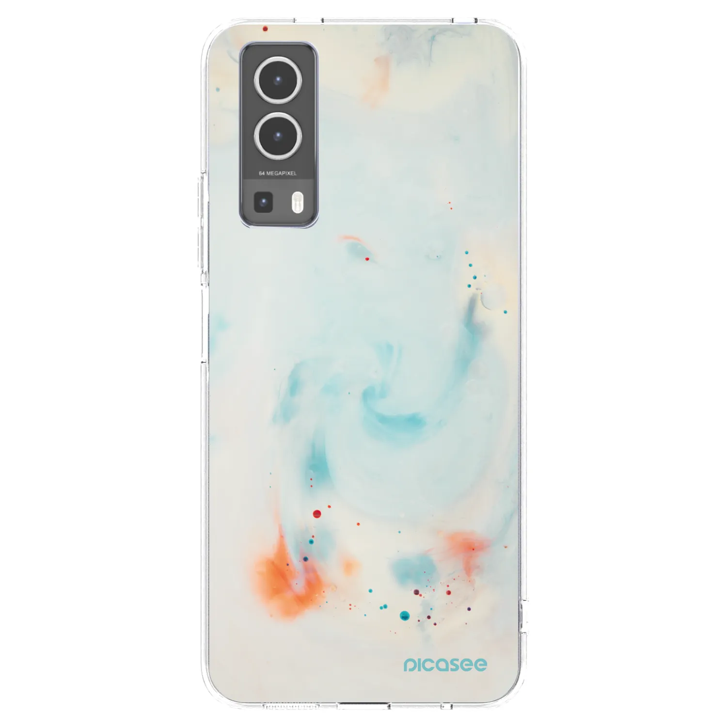 Picasee silikónový prehľadný obal pre Vivo Y72 5G - Splash