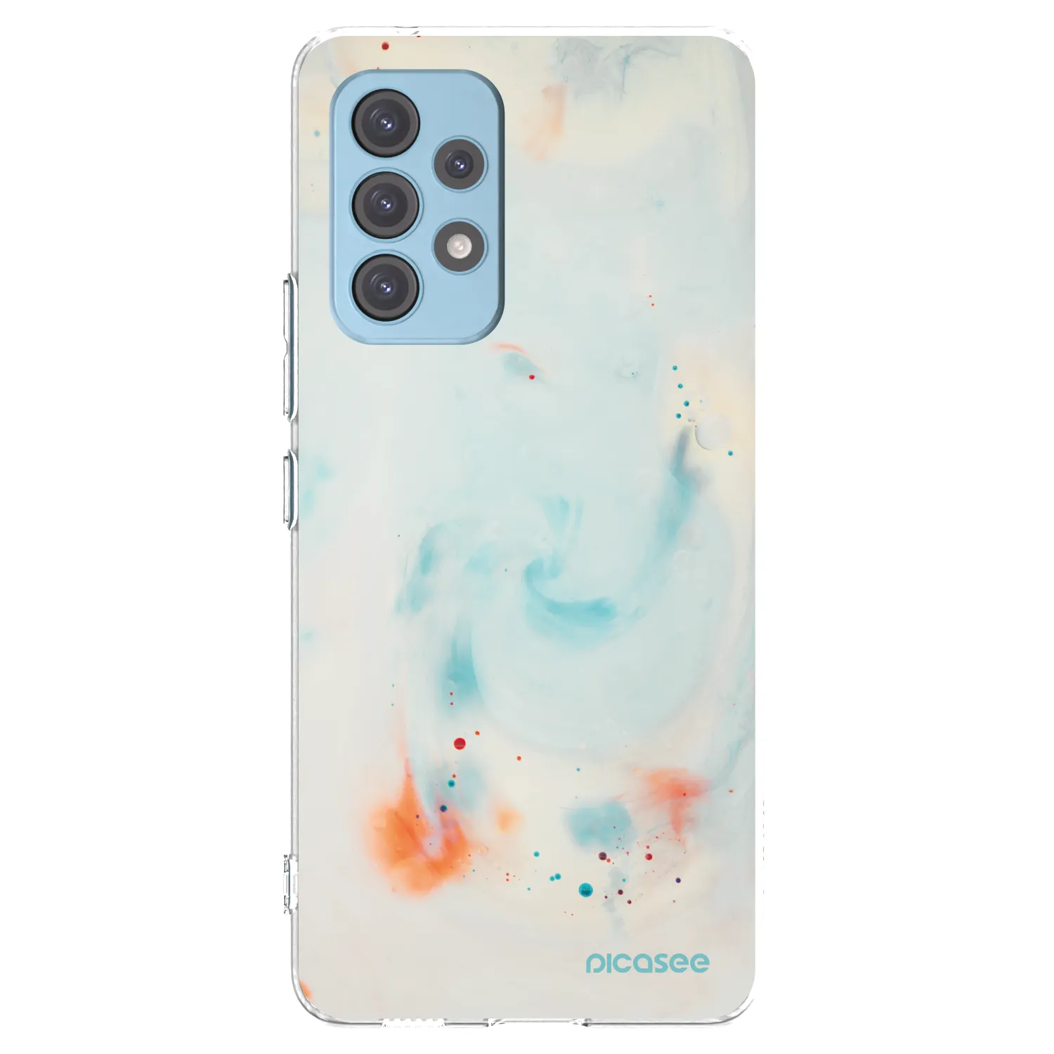 Silikónový prehľadný obal pre Samsung Galaxy A53 5G A536 - Splash