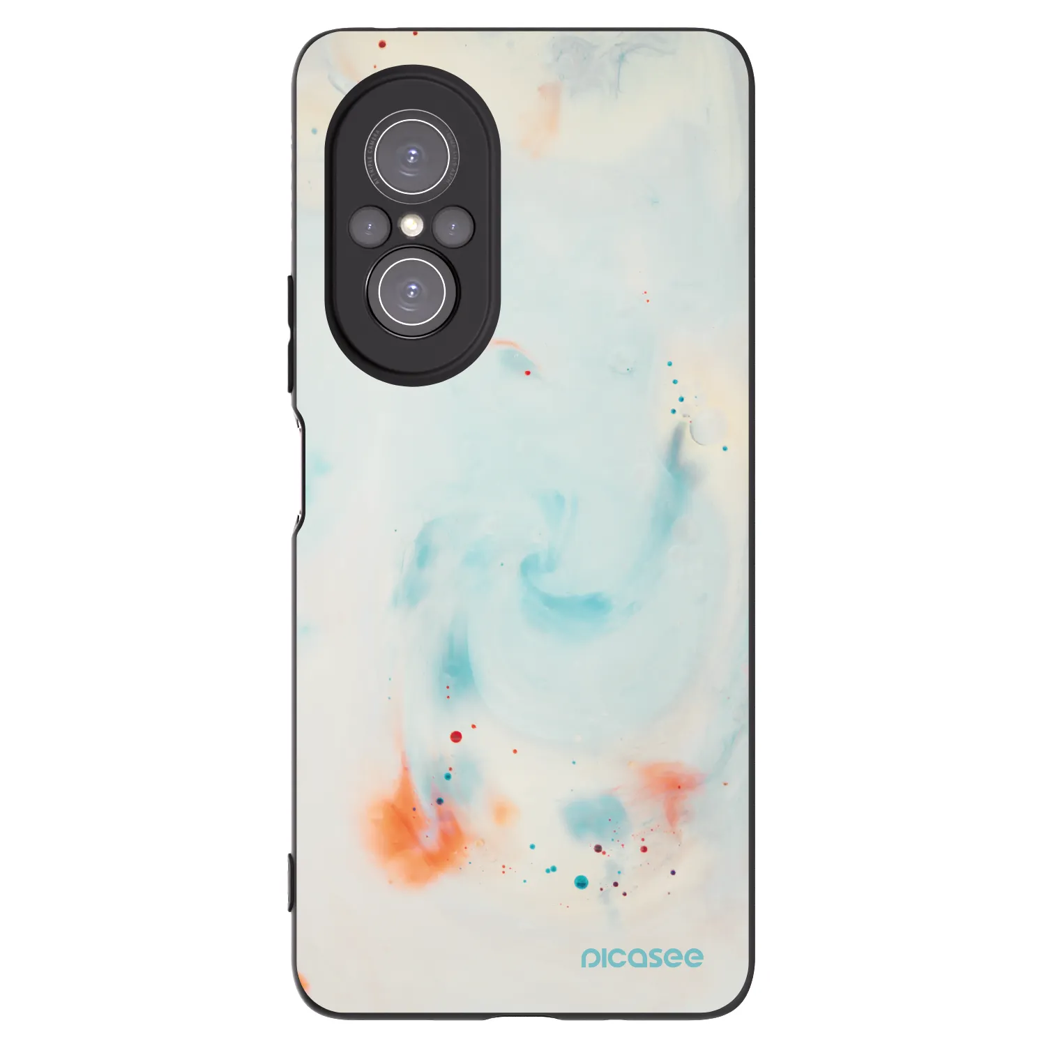 Picasee silikónový čierny obal pre Huawei Nova 9 SE - Splash