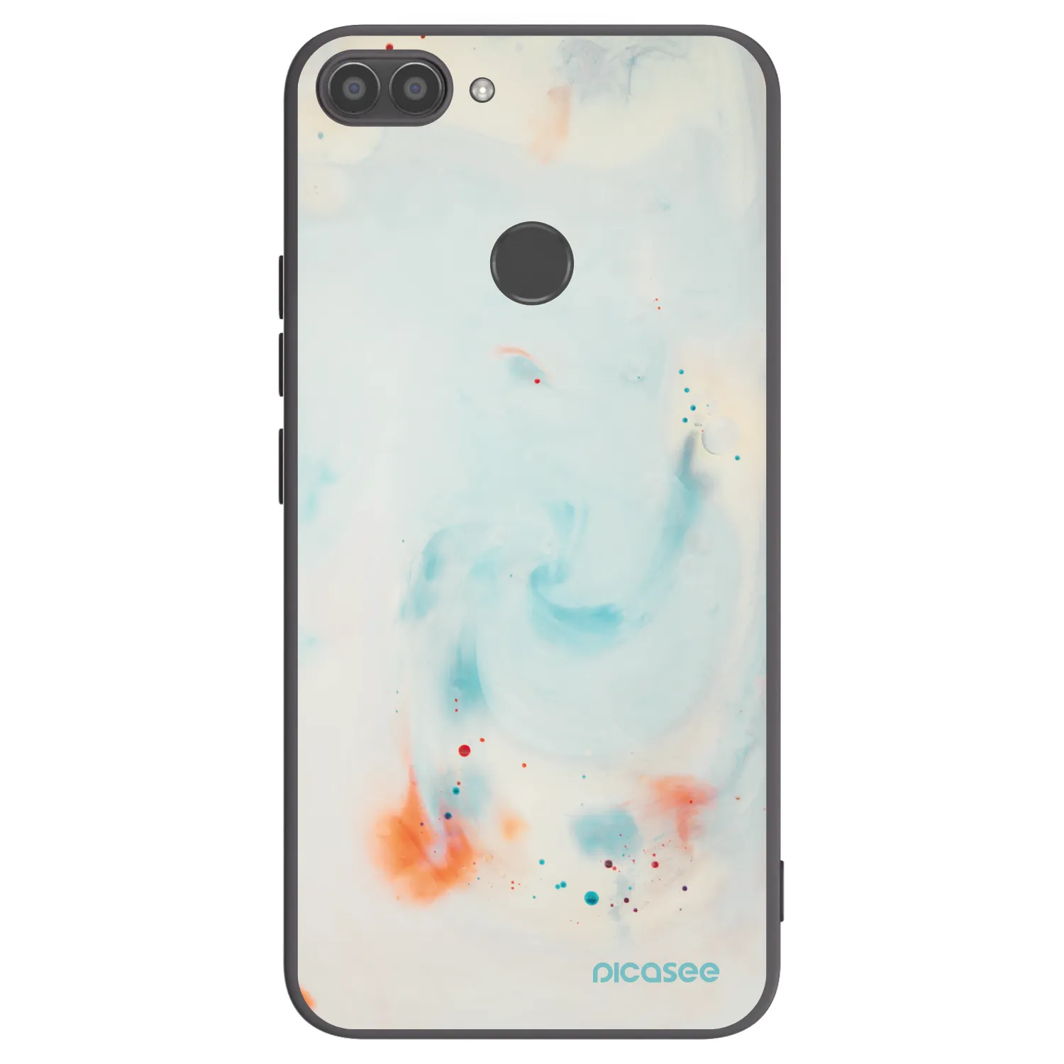 Picasee silikónový čierny obal pre Huawei P Smart - Splash