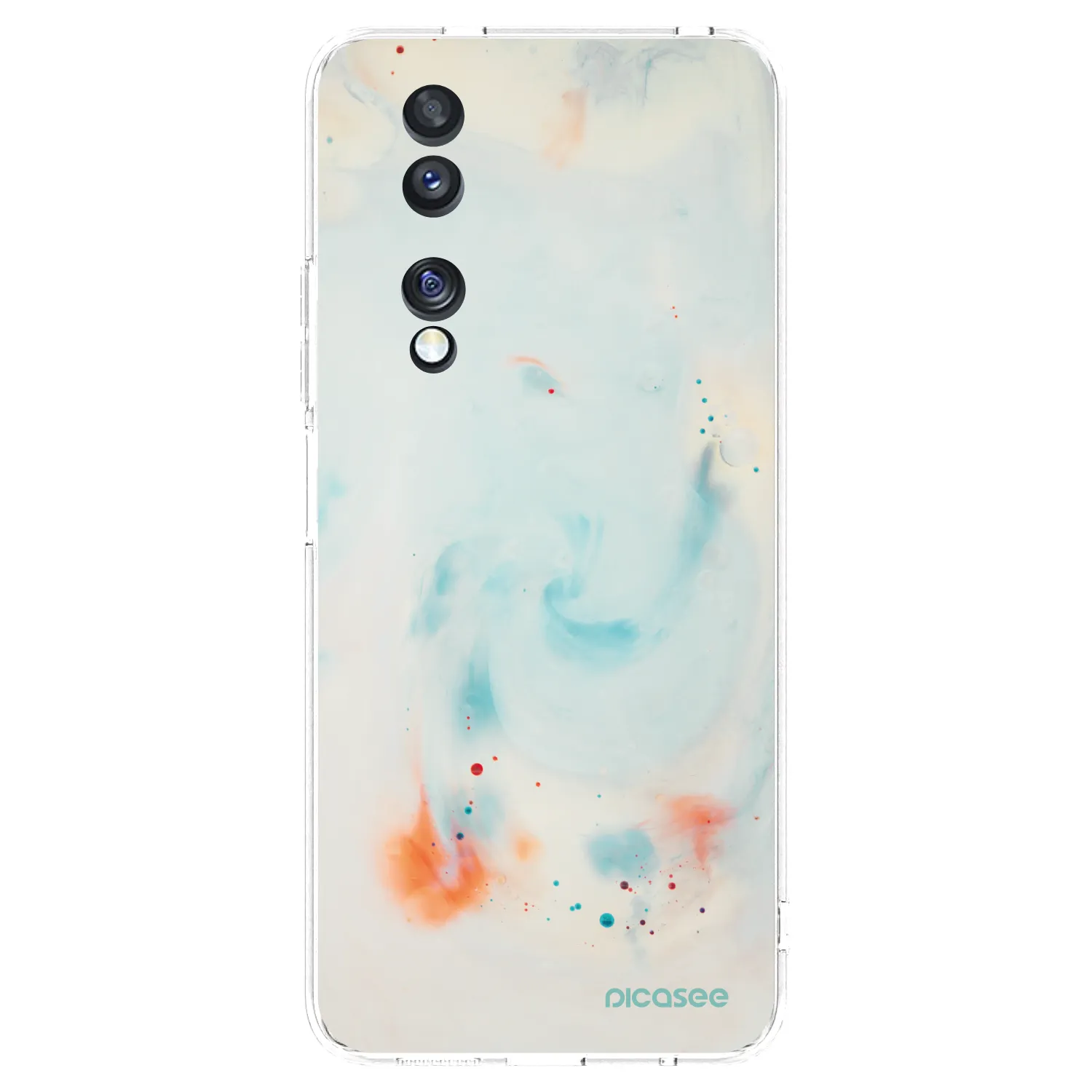 Picasee silikónový prehľadný obal pre Honor 70 - Splash