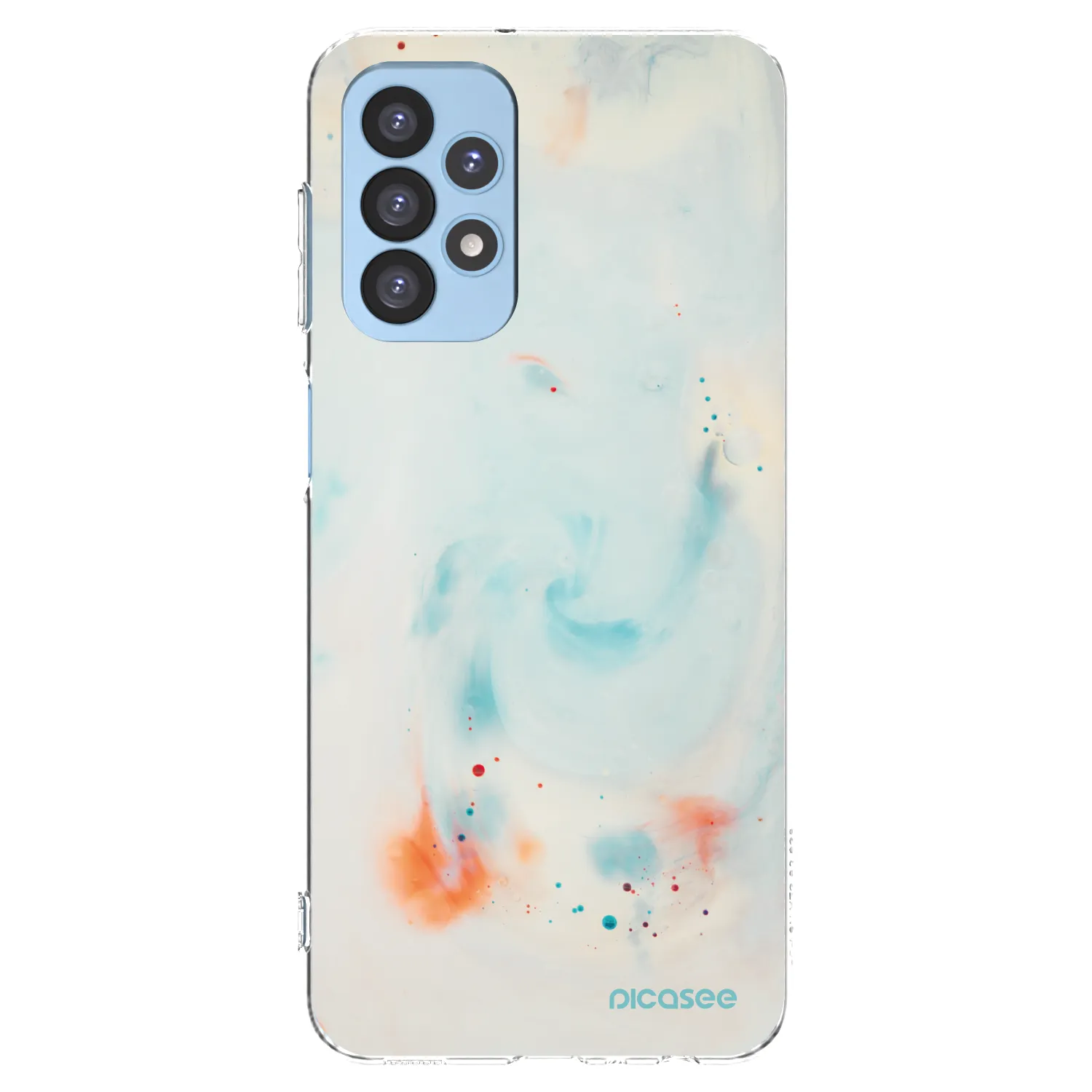 Picasee silikónový prehľadný obal pre Samsung Galaxy A23 A235F 4G - Splash