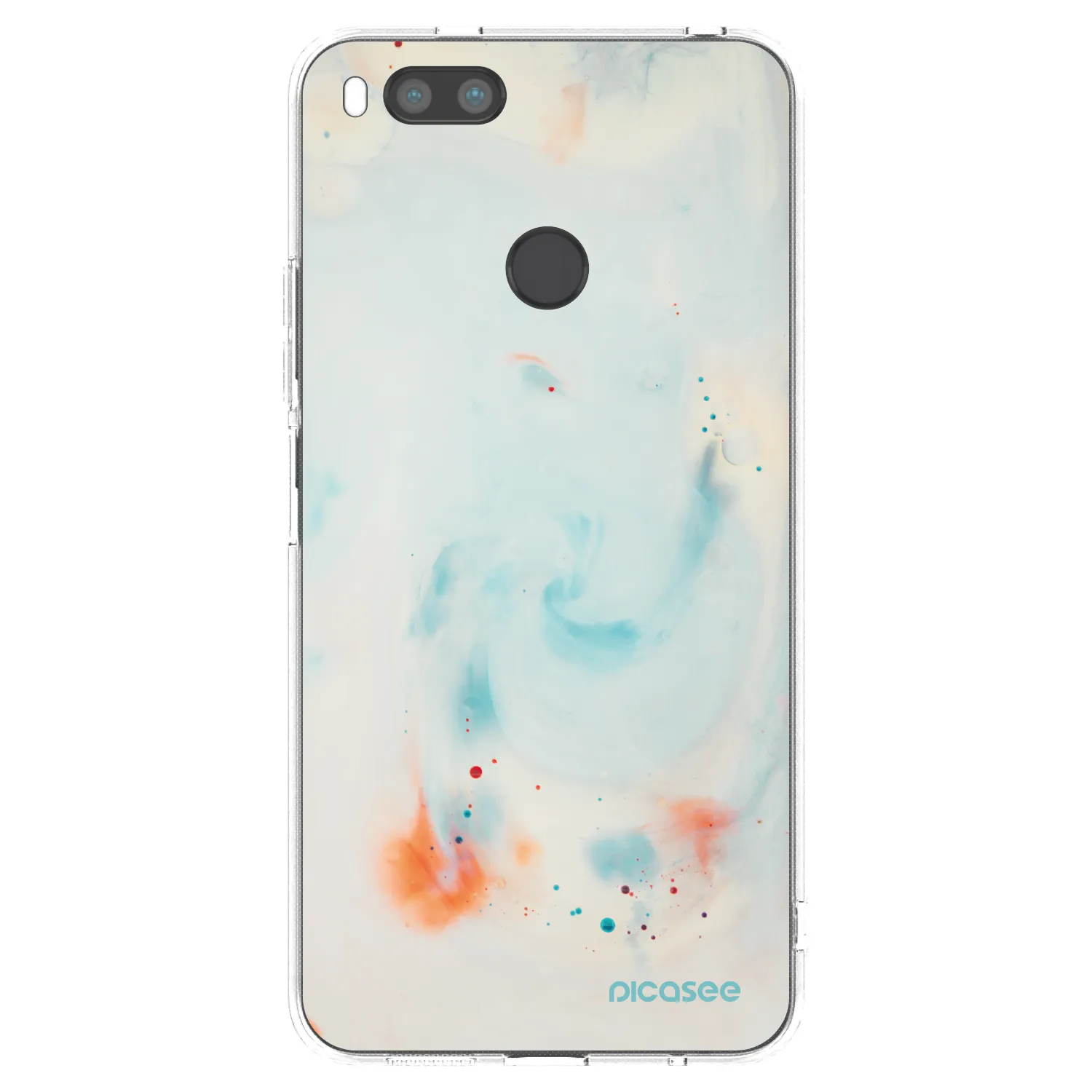 Picasee silikónový prehľadný obal pre Xiaomi Redmi A1 - Splash