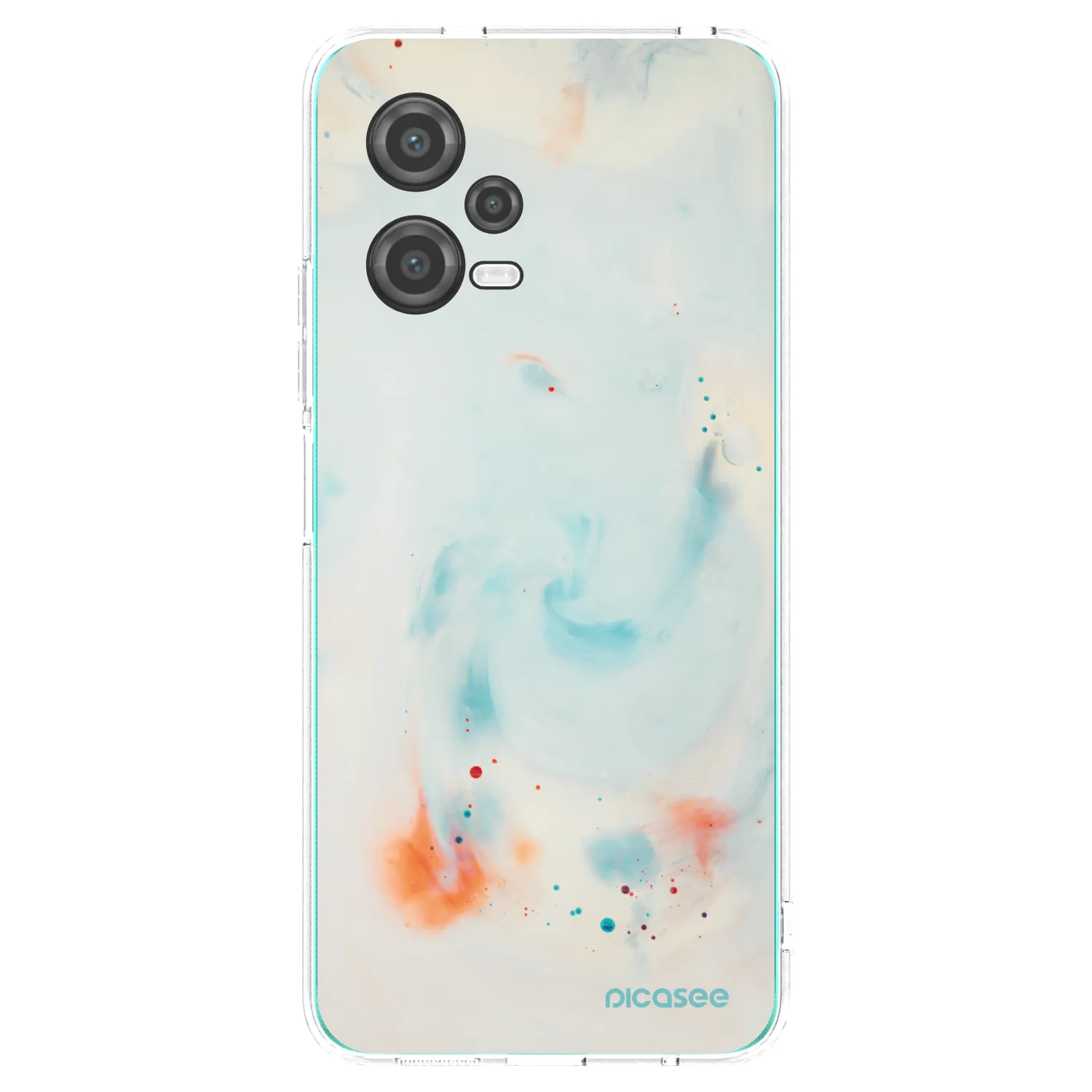 Picasee silikónový prehľadný obal pre Xiaomi Poco X5 - Splash