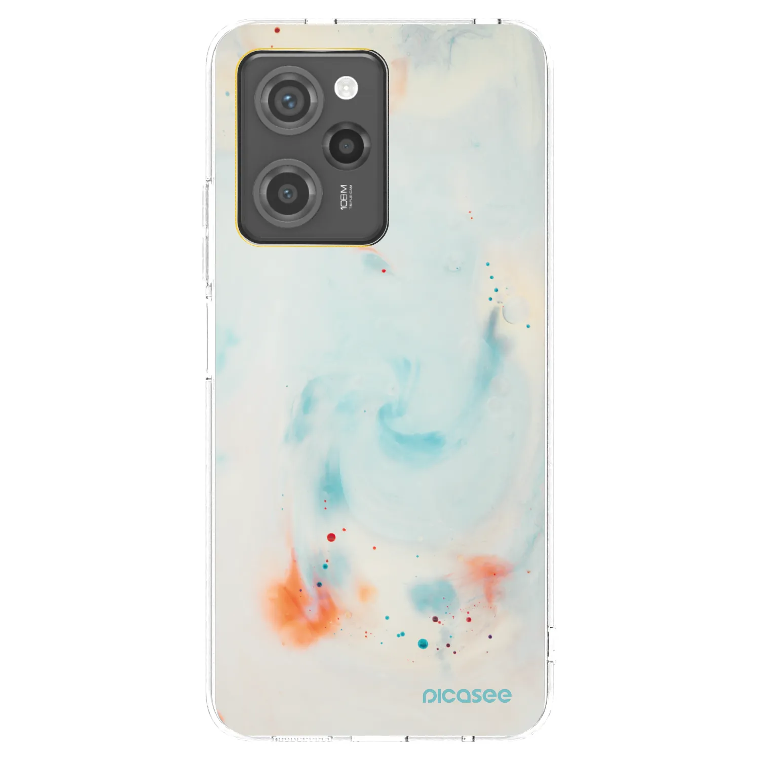 Picasee silikónový prehľadný obal pre Xiaomi Poco X5 Pro - Splash