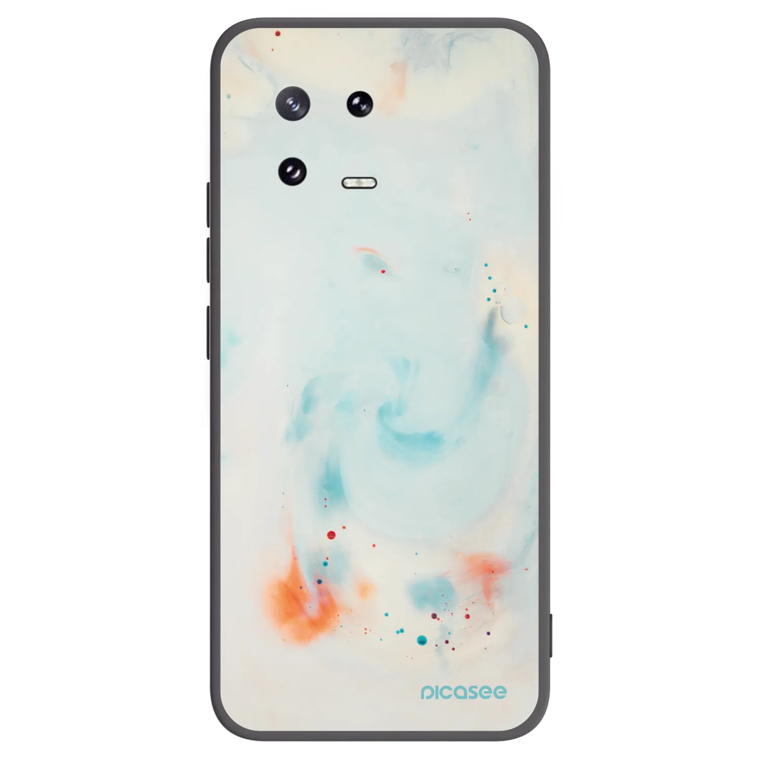 Picasee silikónový čierny obal pre Xiaomi 13 Pro - Splash