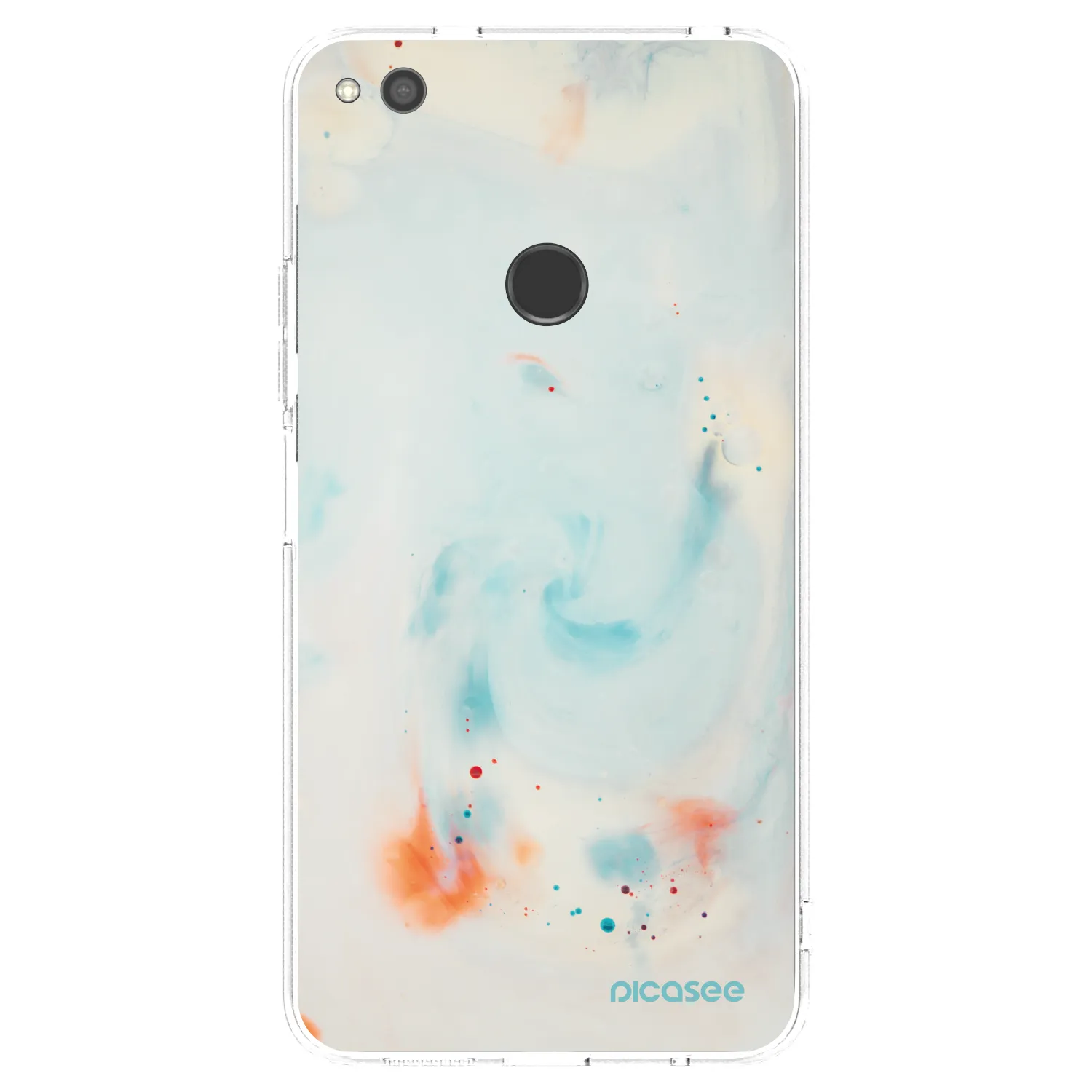 Picasee silikónový prehľadný obal pre Huawei P9 Lite 2017 - Splash