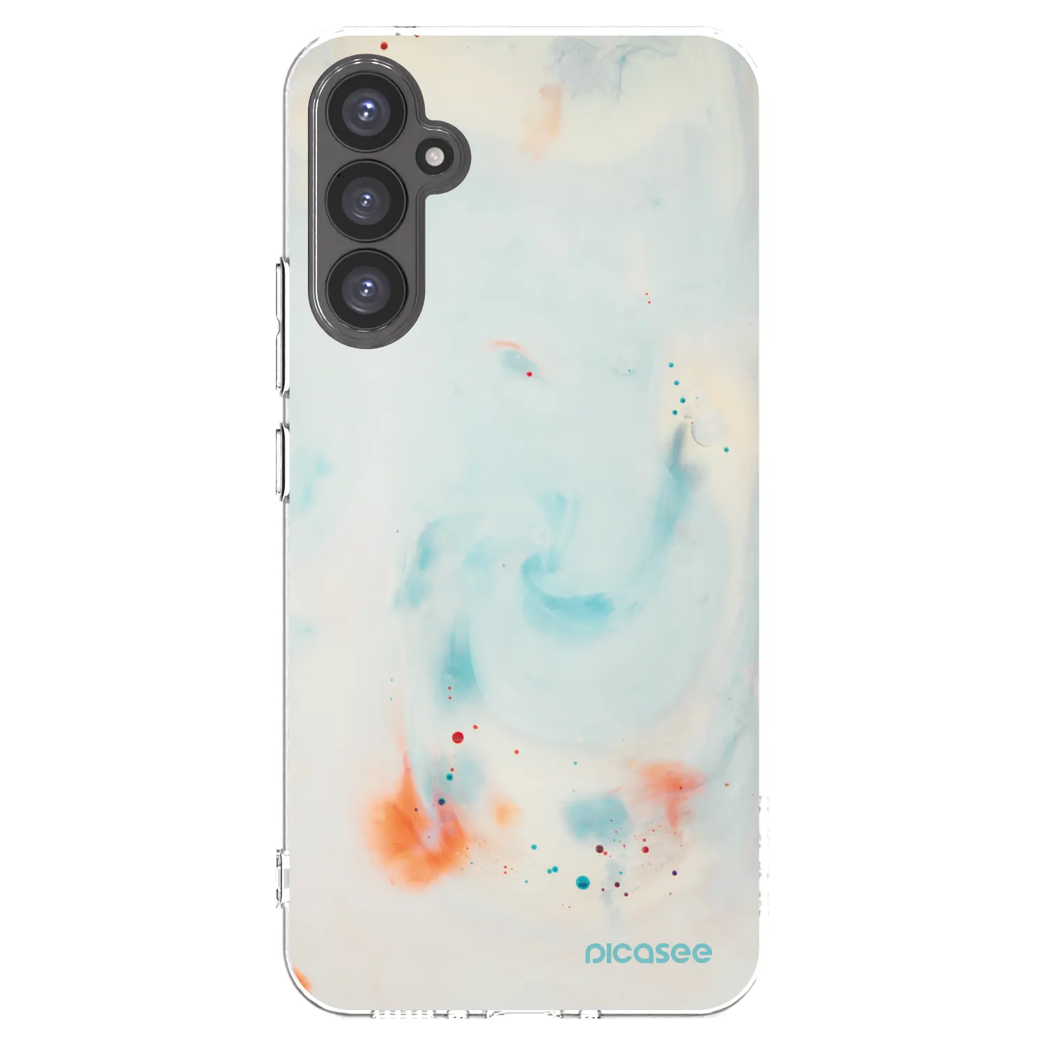Picasee silikónový prehľadný obal pre Samsung Galaxy A34 5G A346B - Splash