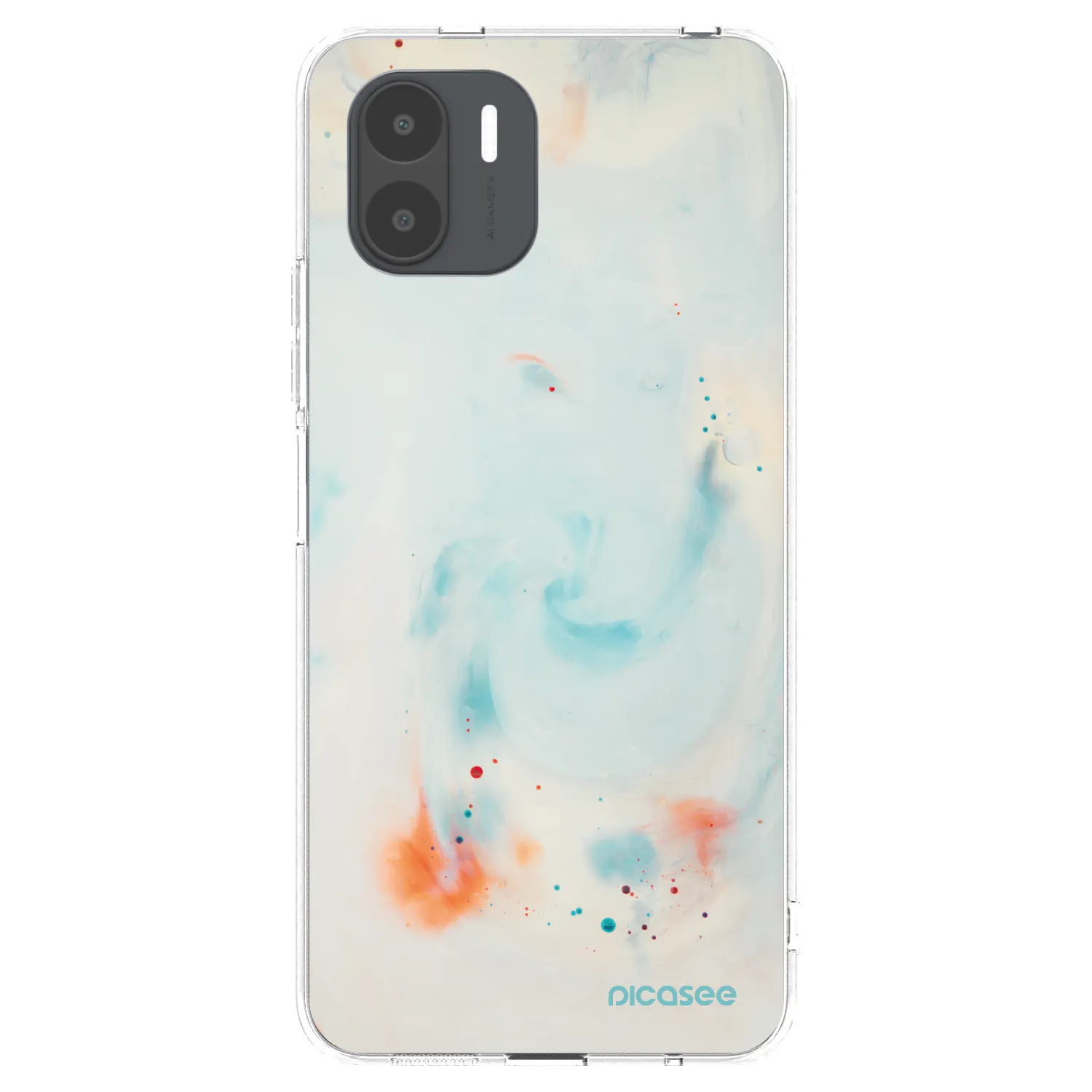 Picasee silikónový prehľadný obal pre Xiaomi Redmi A2 - Splash