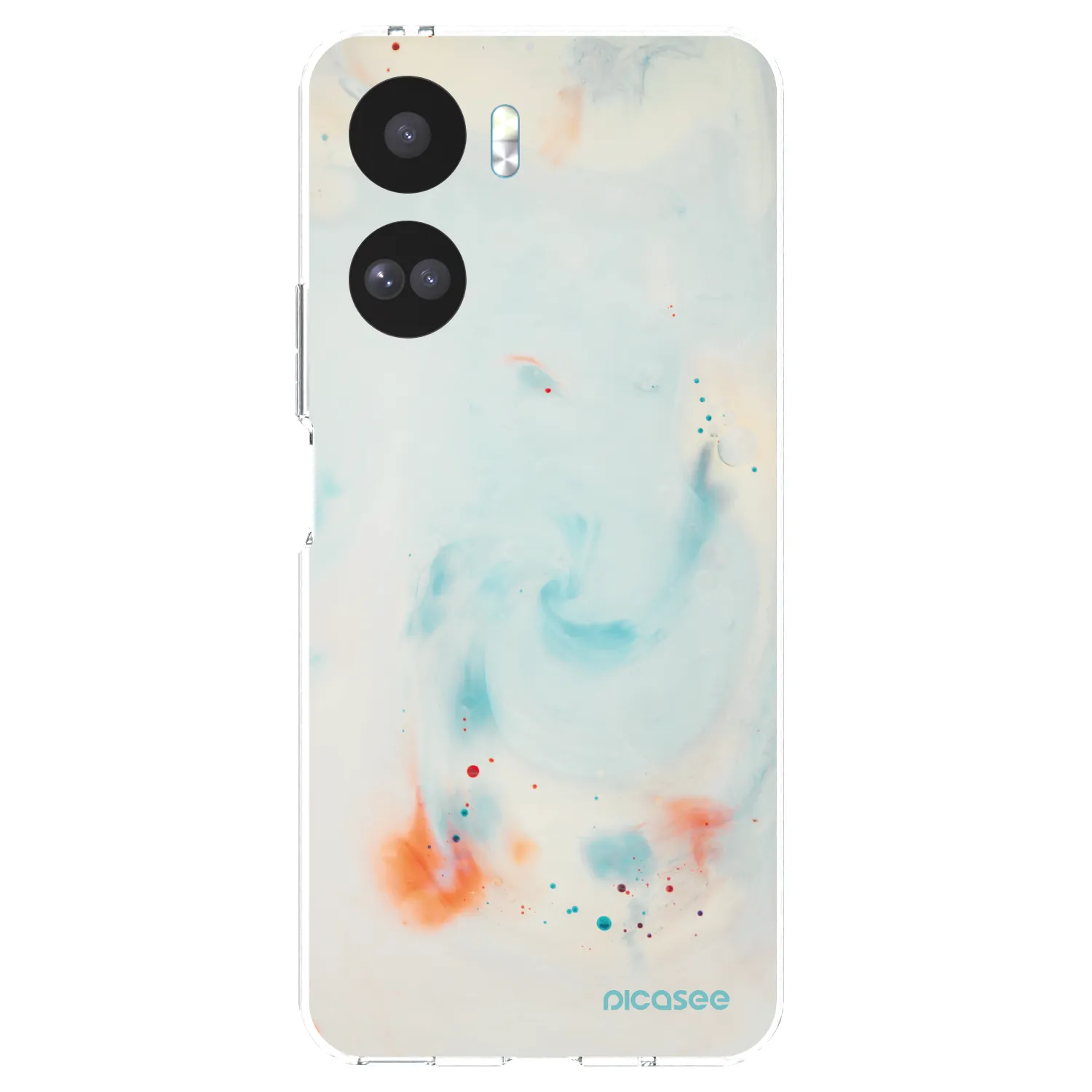 Picasee silikónový prehľadný obal pre Honor 90 Lite 5G - Splash