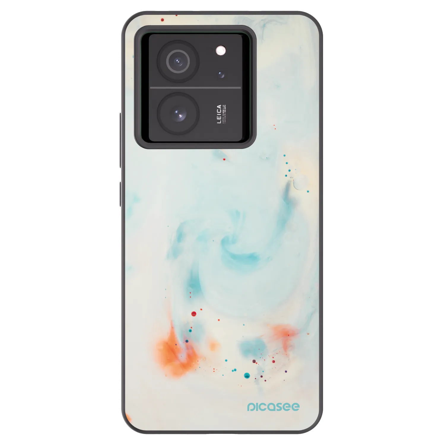 Picasee silikónový čierny obal pre Xiaomi 13T Pro - Splash