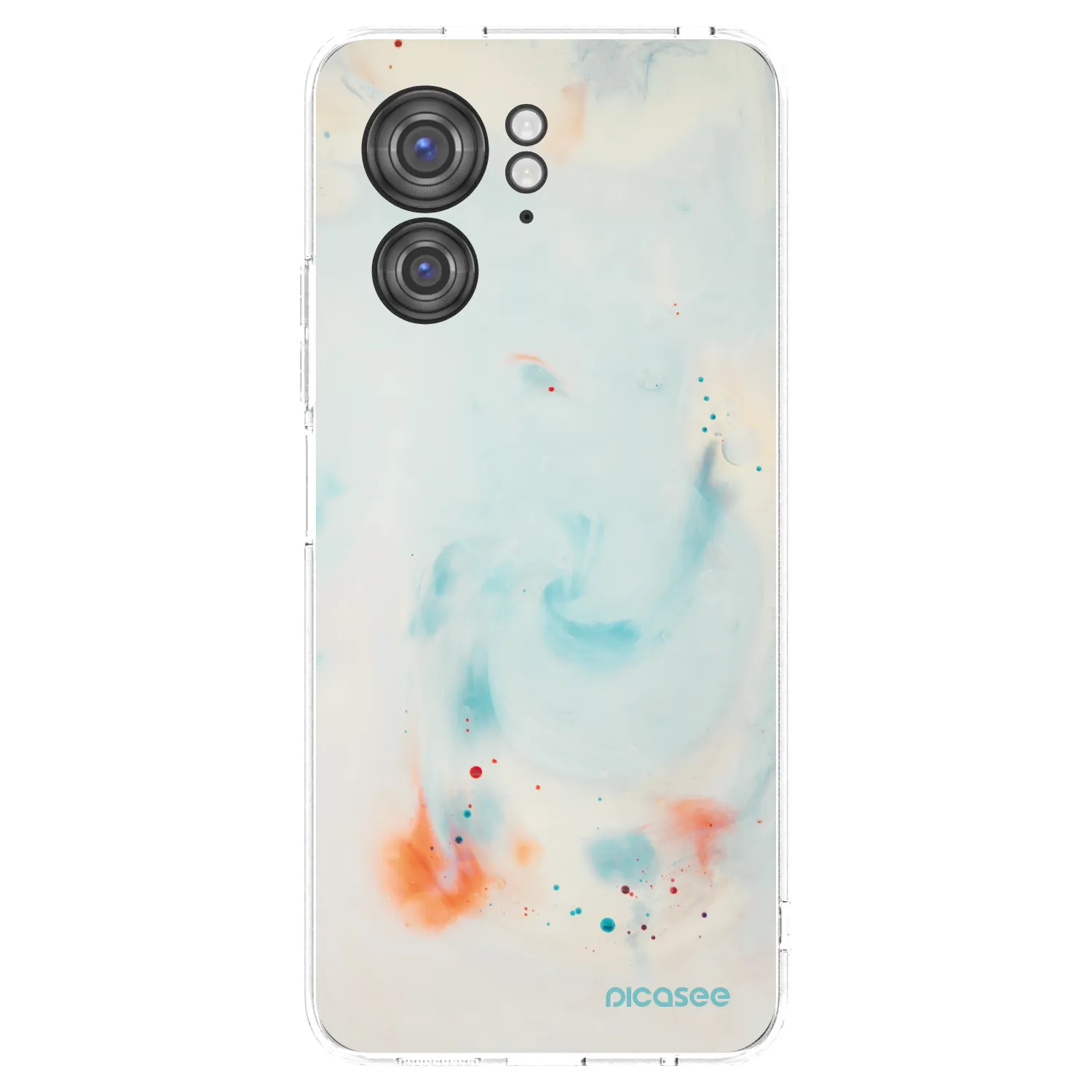Picasee silikónový prehľadný obal pre Motorola Edge 40 - Splash