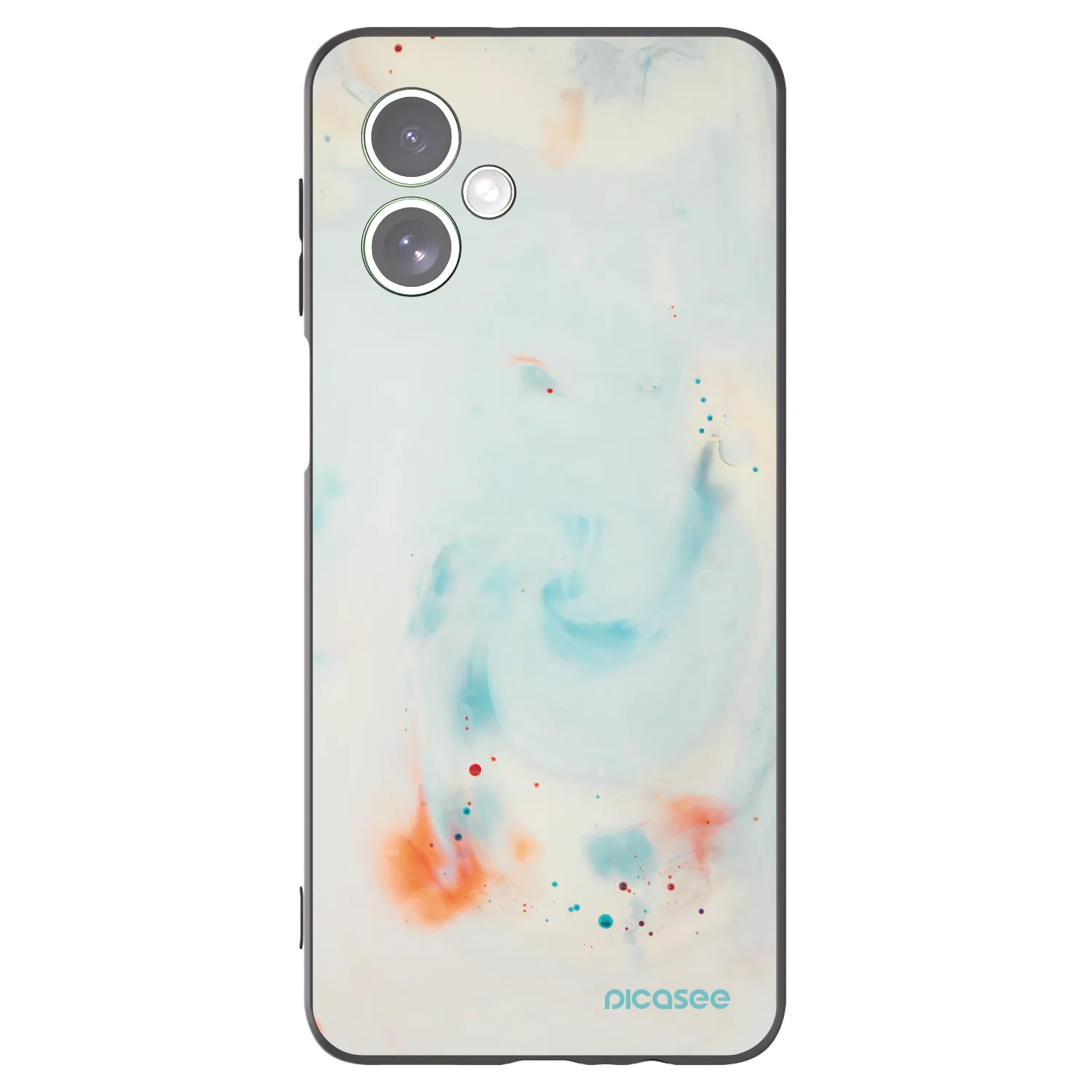 Silikónový čierny obal pre Motorola Moto G54 5G - Splash