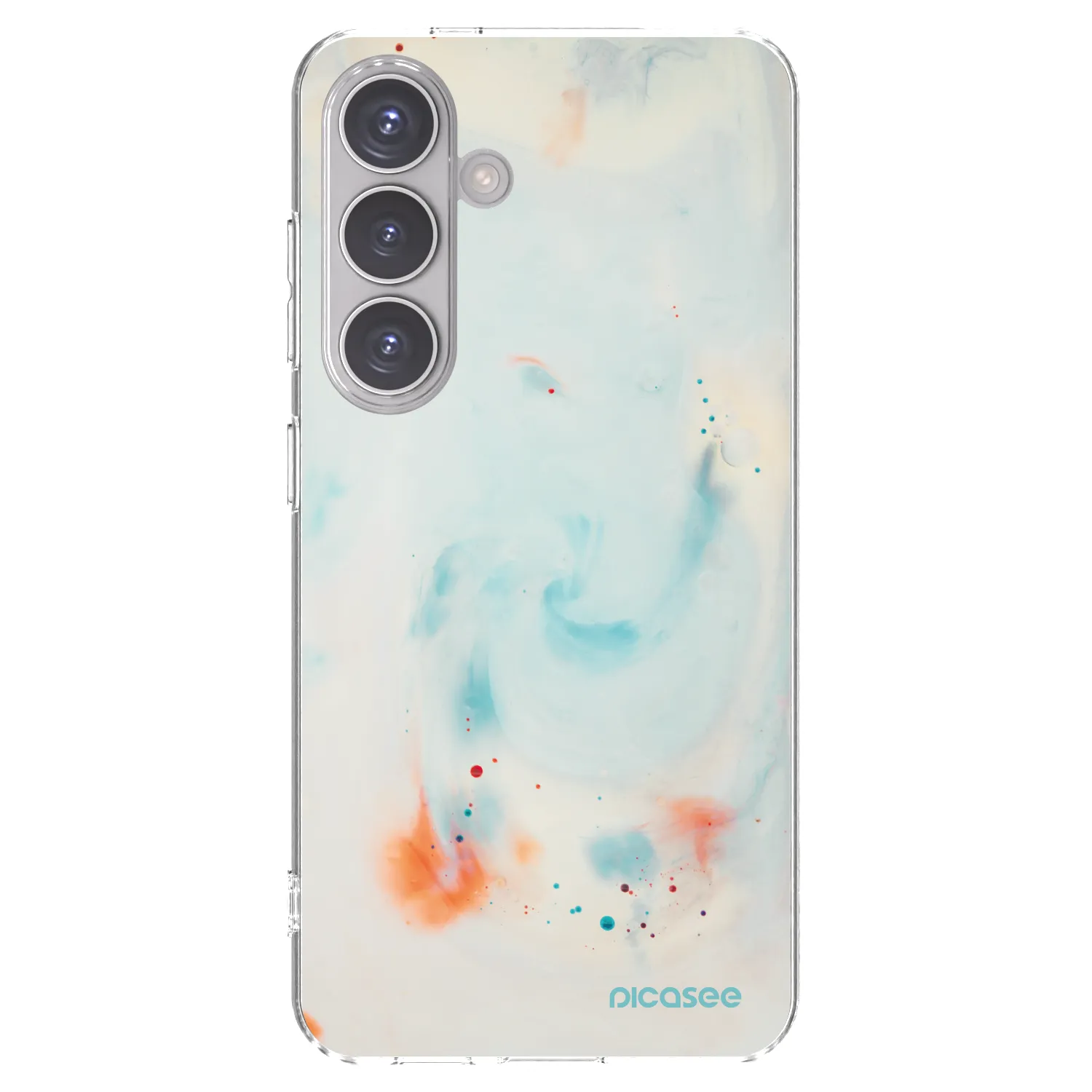 Picasee silikónový prehľadný obal pre Samsung Galaxy S24 S921B 5G - Splash