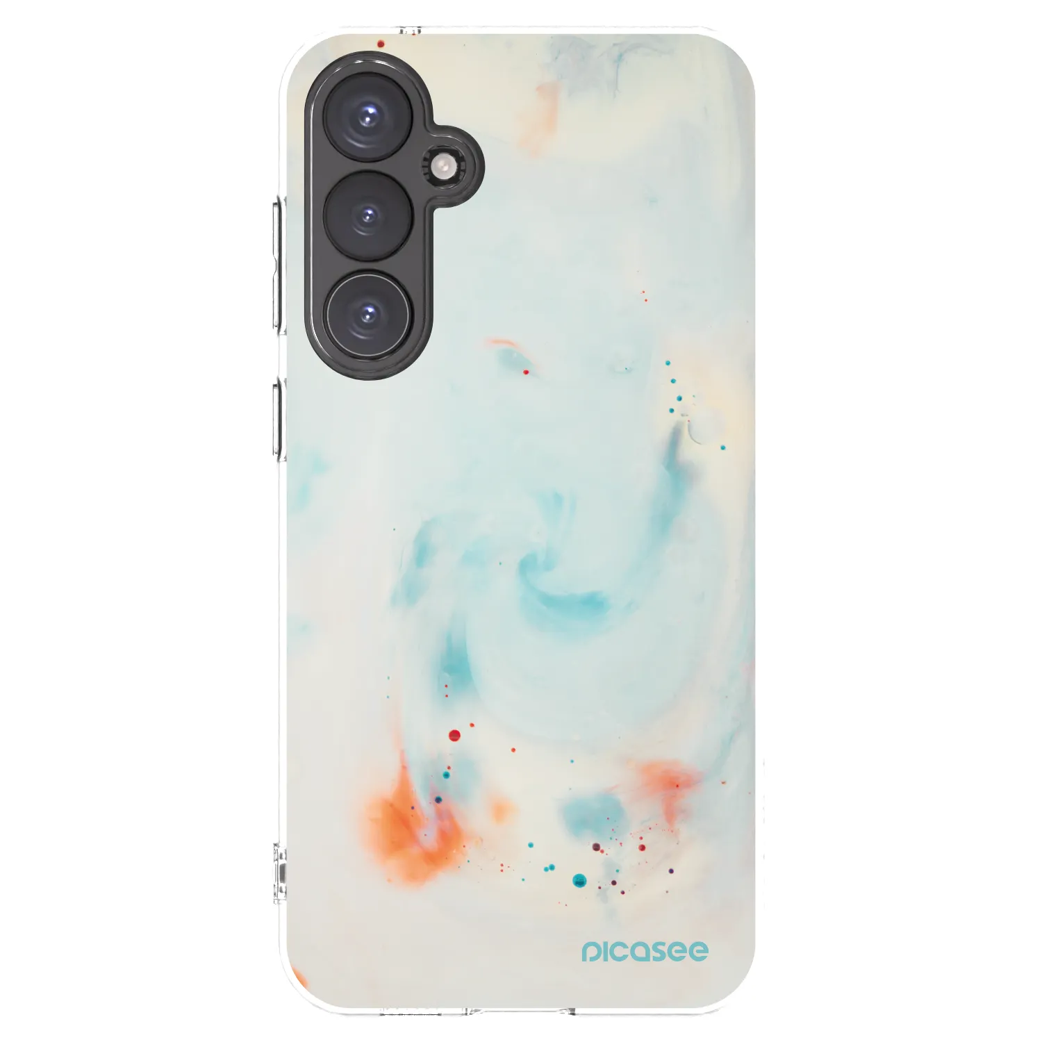 Picasee silikónový prehľadný obal pre Samsung Galaxy S23 FE S711B - Splash