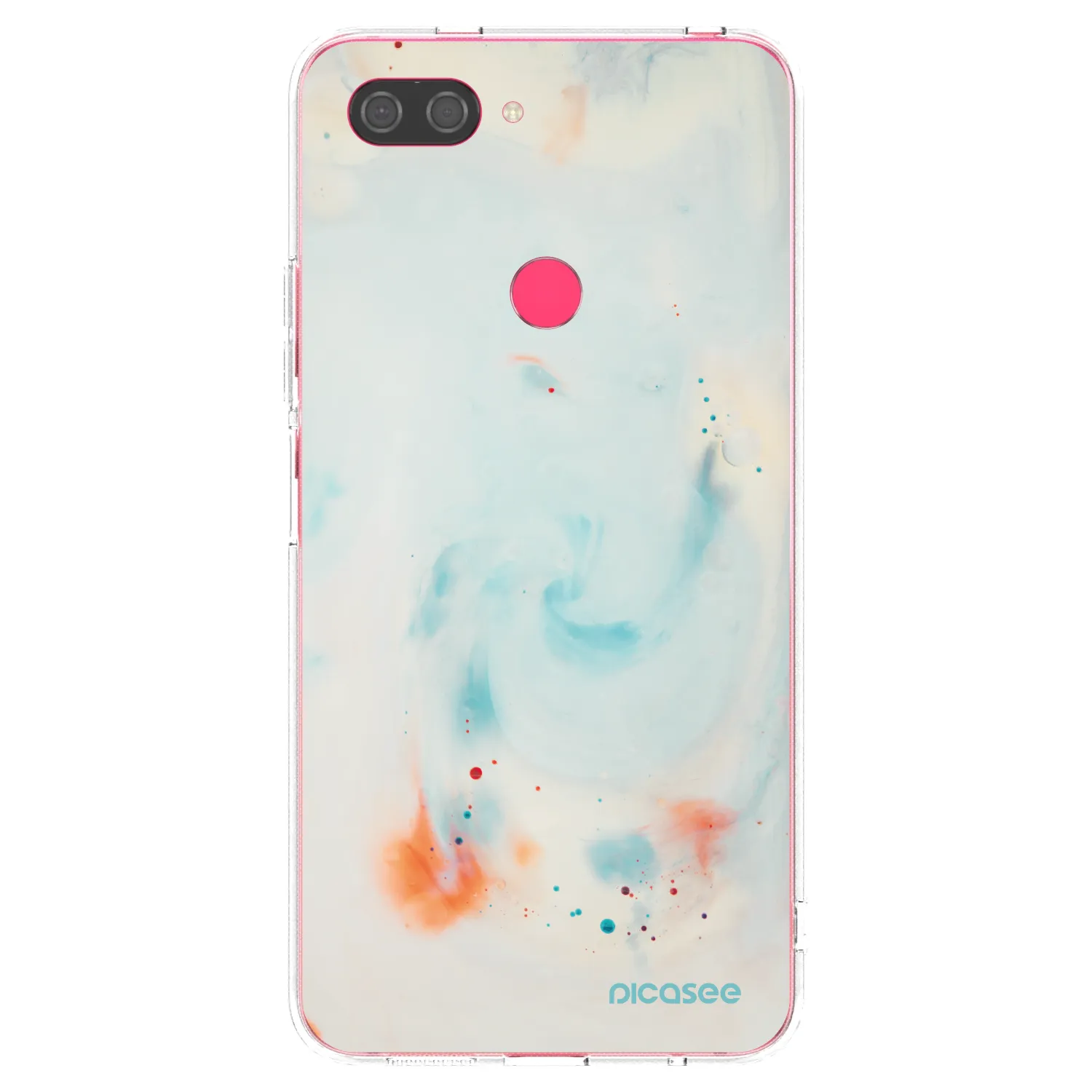 Picasee silikónový prehľadný obal pre Xiaomi Mi 8 Lite - Splash