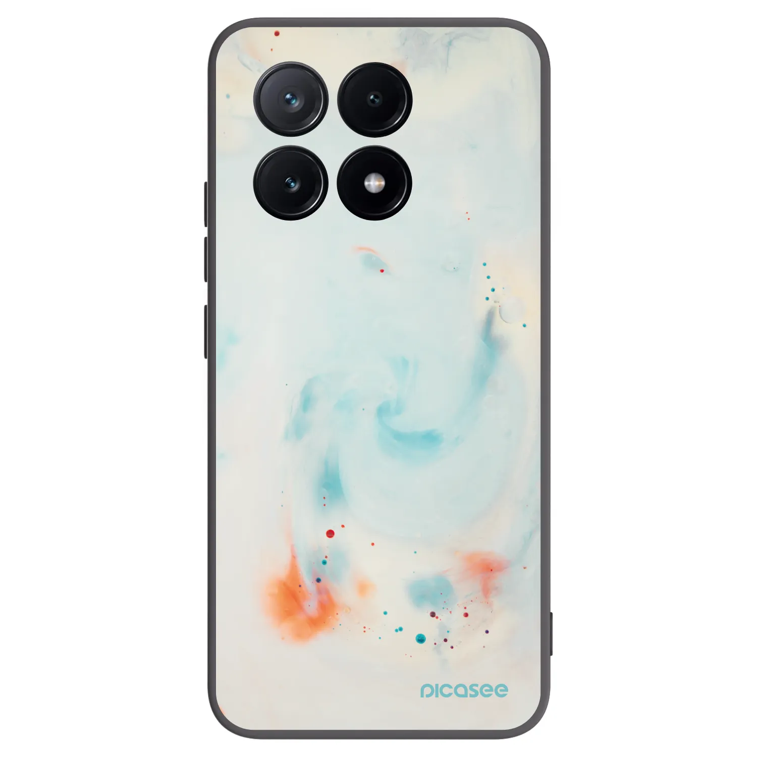 Picasee silikónový čierny obal pre Xiaomi Poco X6 Pro - Splash