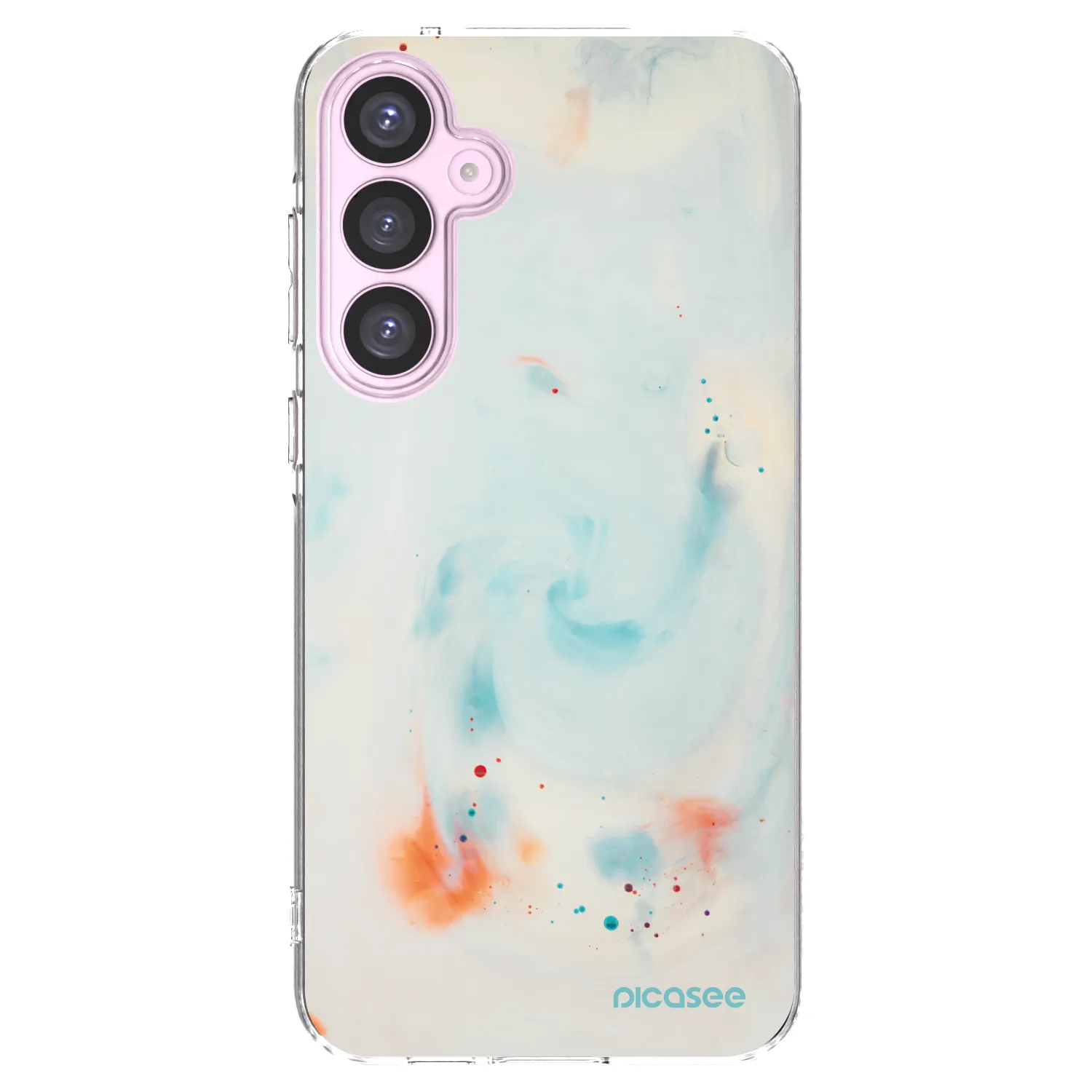 Picasee silikónový prehľadný obal pre Samsung Galaxy A55 5G A556B - Splash