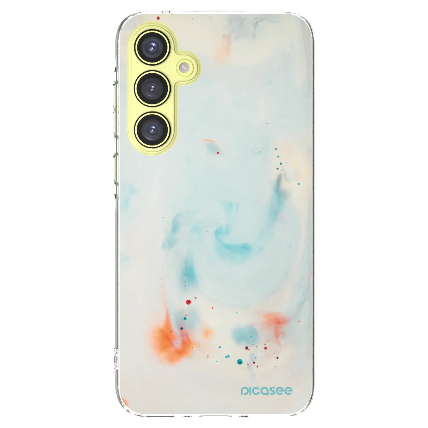 Picasee silikónový prehľadný obal pre Samsung Galaxy A35 5G A356B - Splash