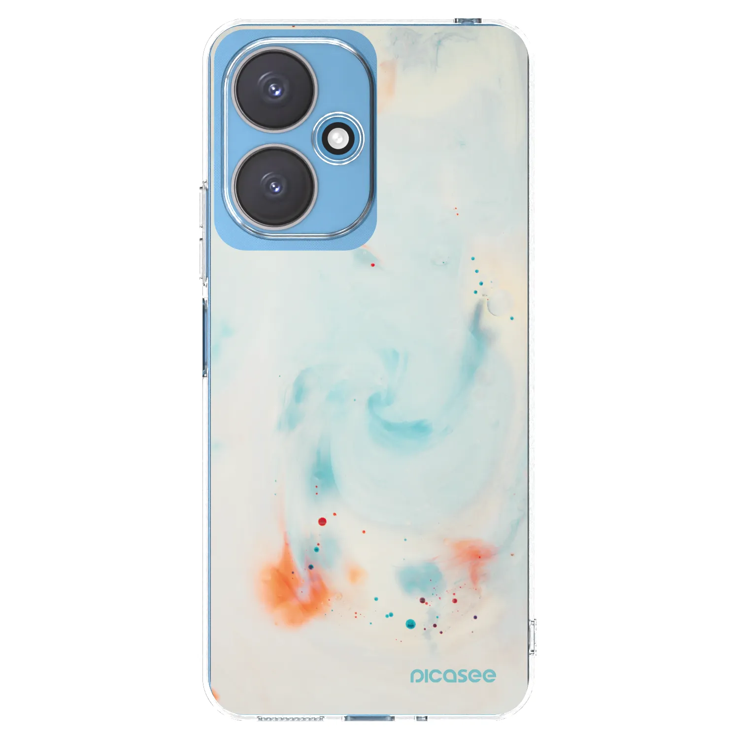Picasee silikónový prehľadný obal pre Xiaomi Redmi 13C 5G - Splash
