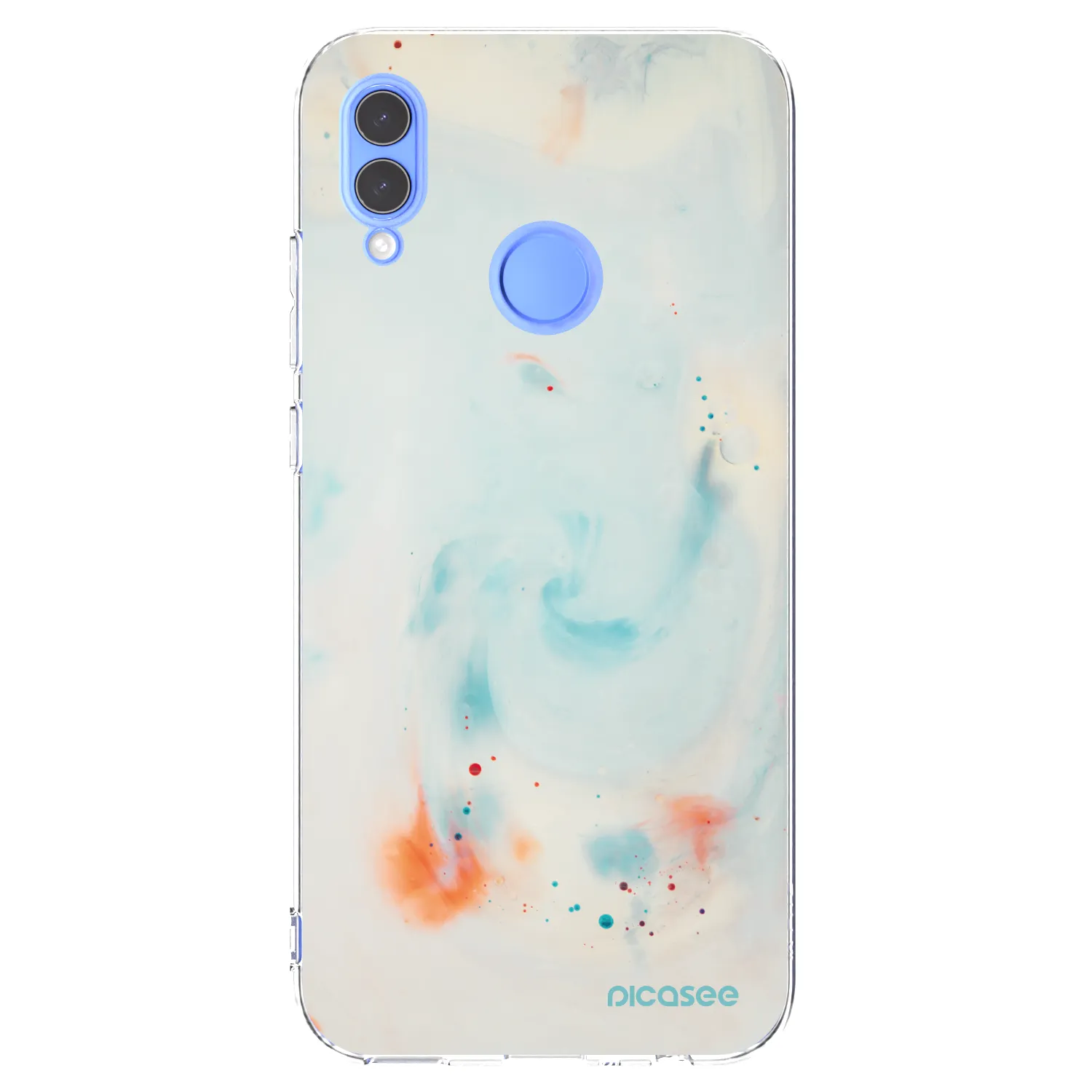 Picasee silikónový prehľadný obal pre Huawei P Smart 2019 - Splash