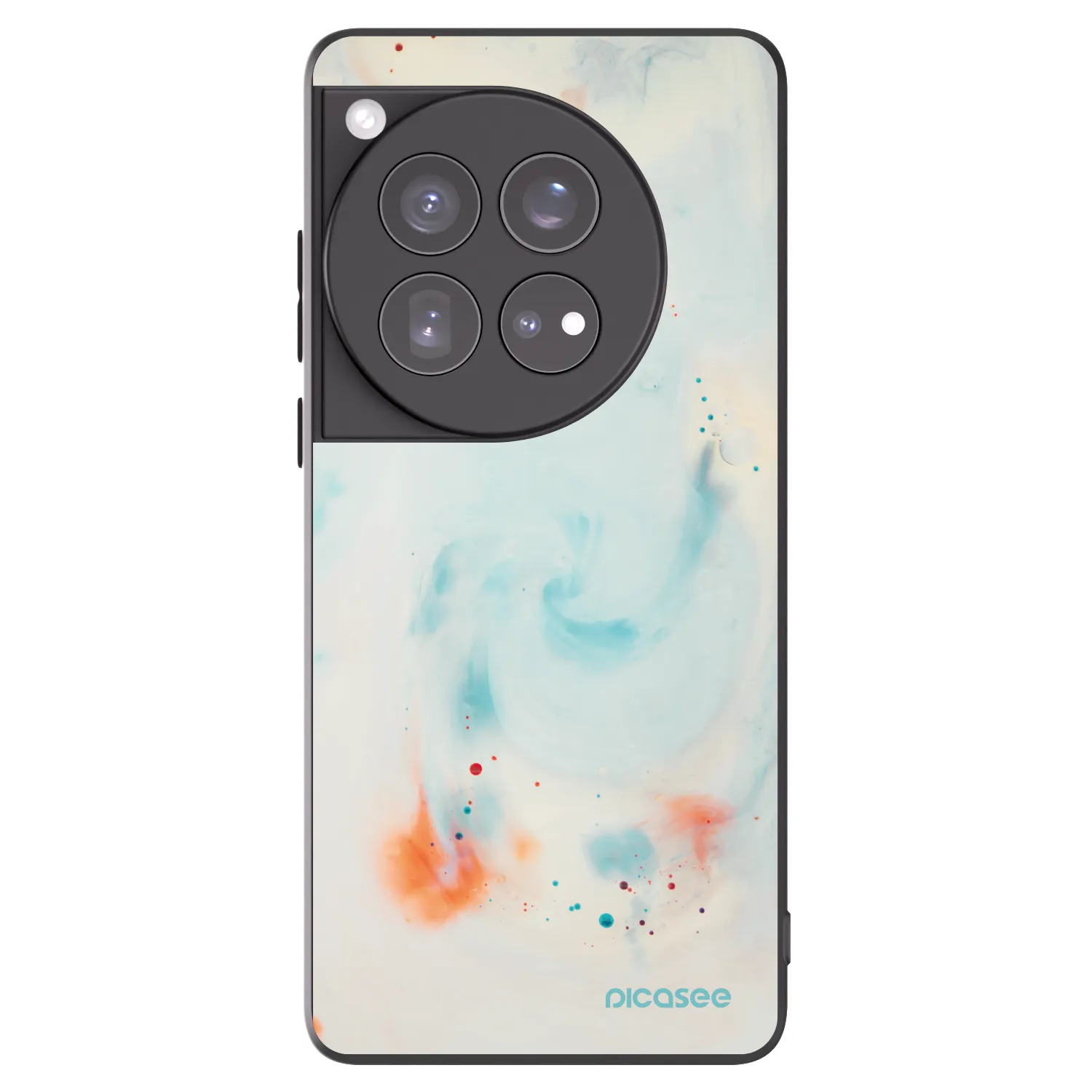 Silikónový čierny obal pre OnePlus 12 5G - Splash