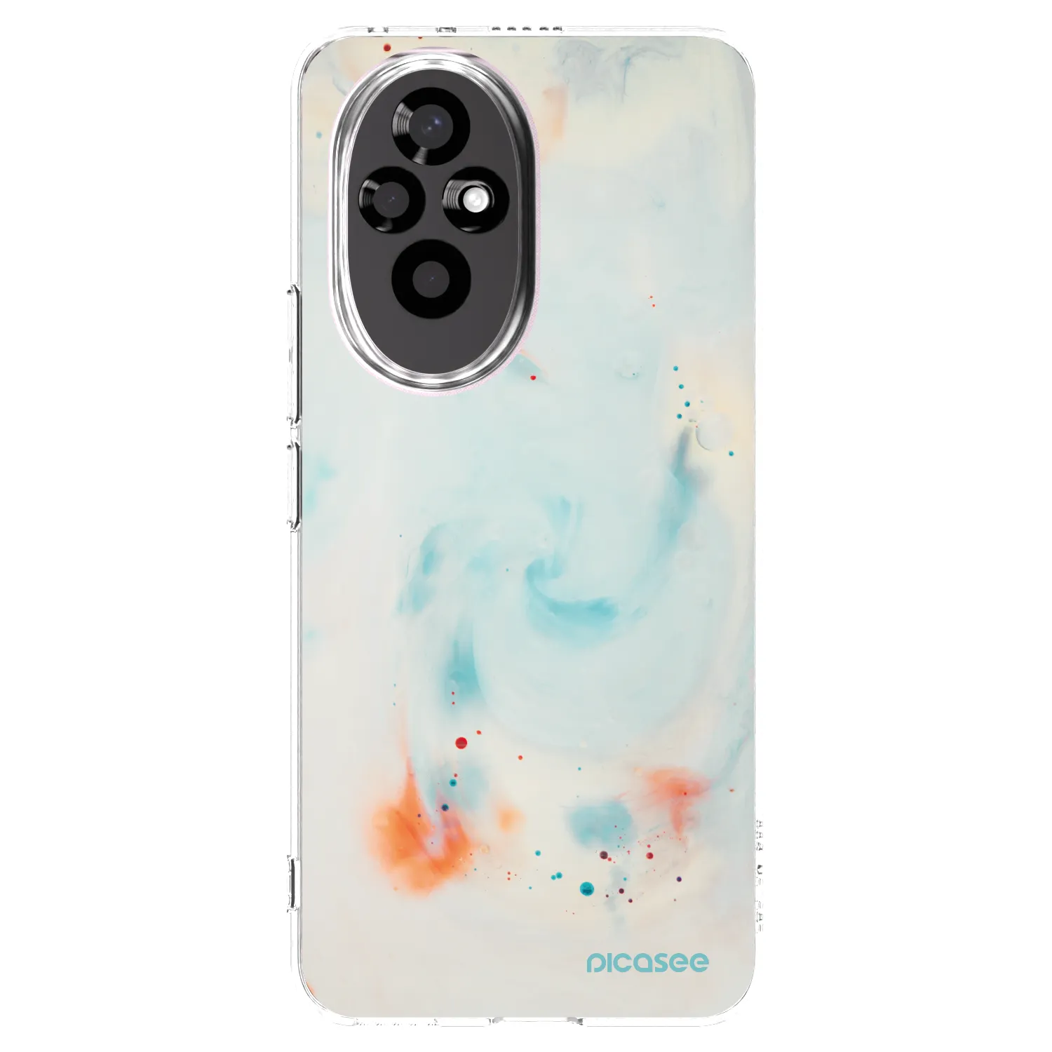 Picasee silikónový prehľadný obal pre Honor 200 Pro 5G - Splash