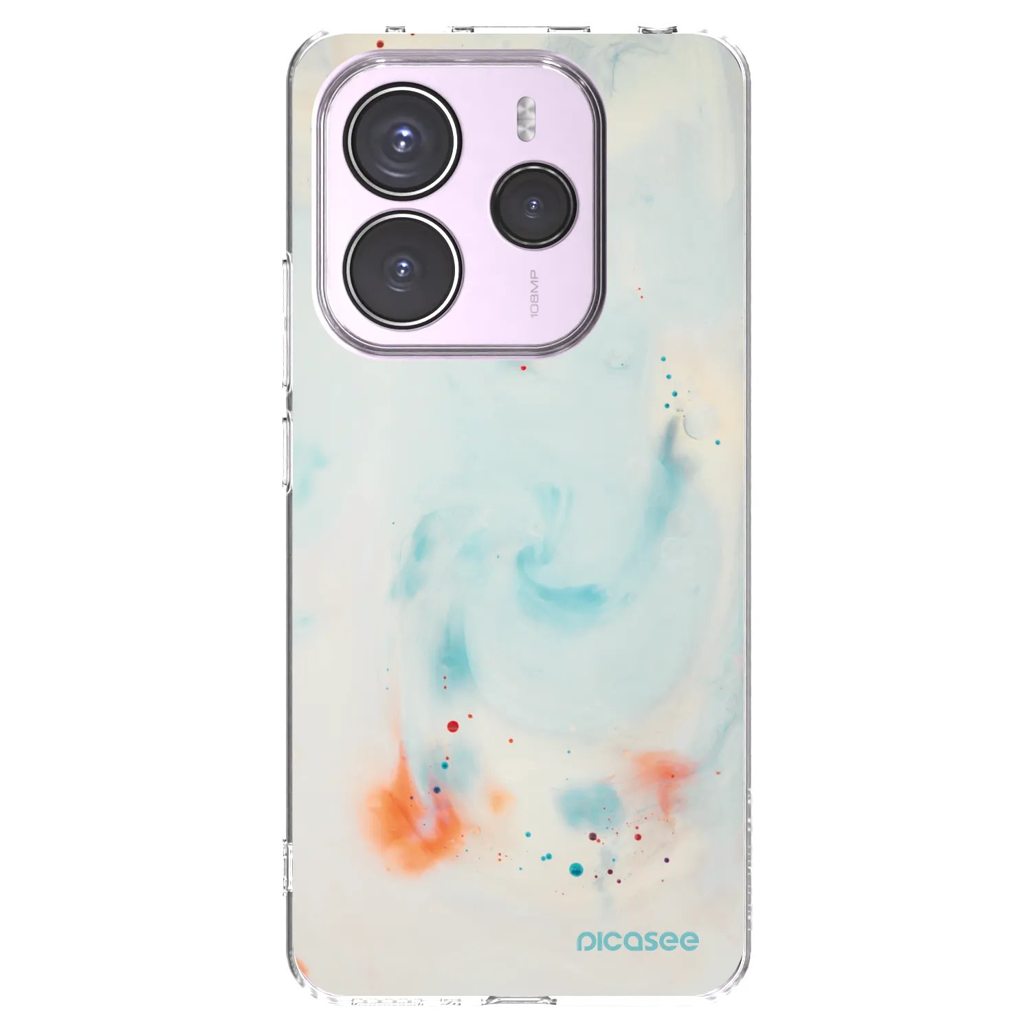 Silikónový prehľadný obal pre Xiaomi Redmi Note 14 5G - Splash