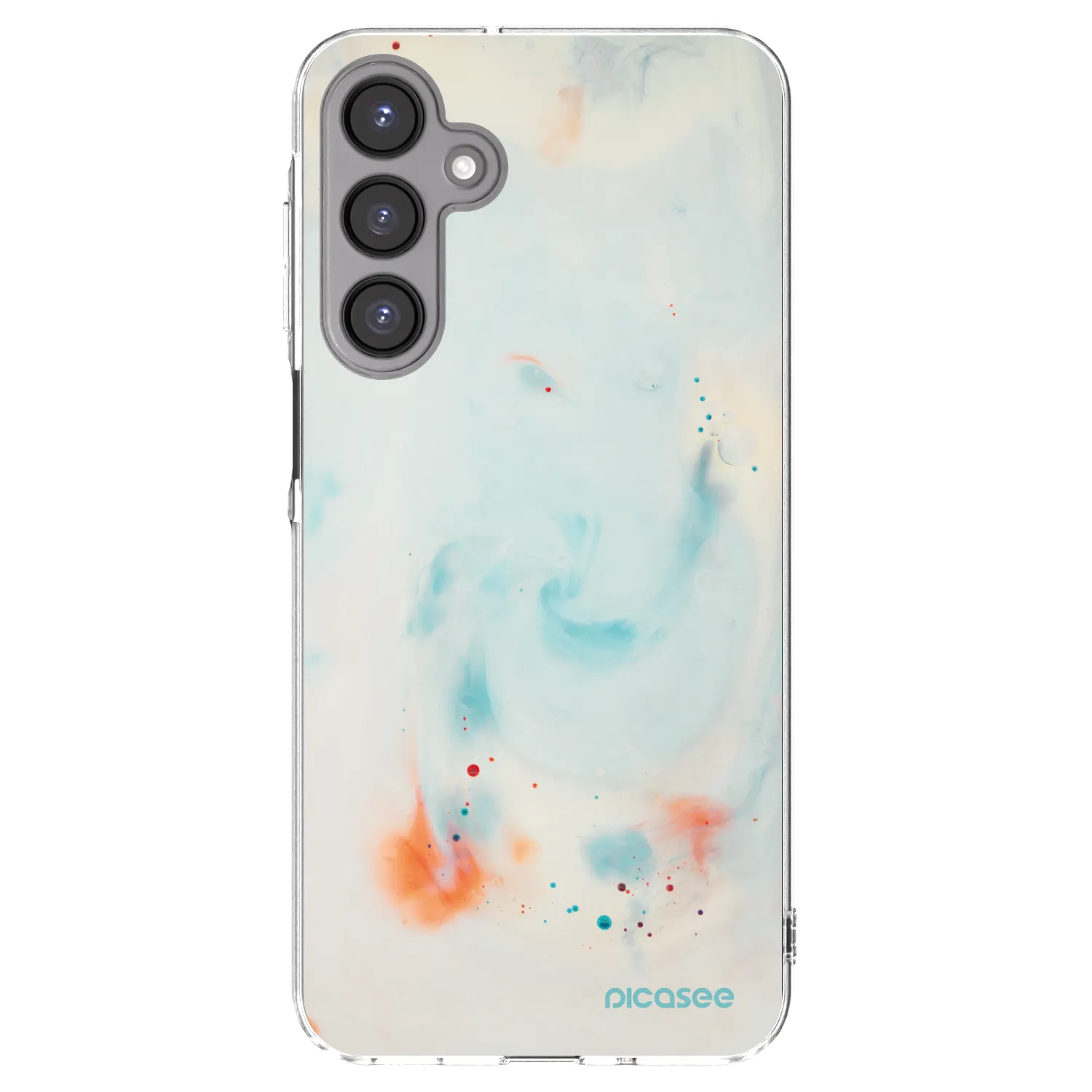 Picasee silikónový prehľadný obal pre Samsung Galaxy A16 5G - Splash